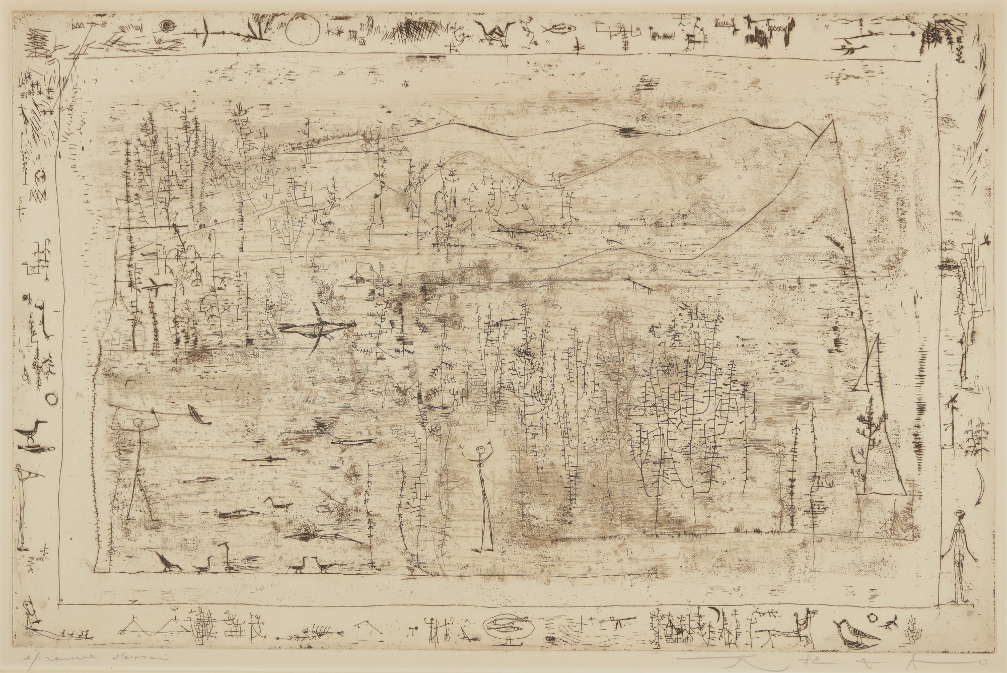 Zao Wou-Ki — Flore et Faune