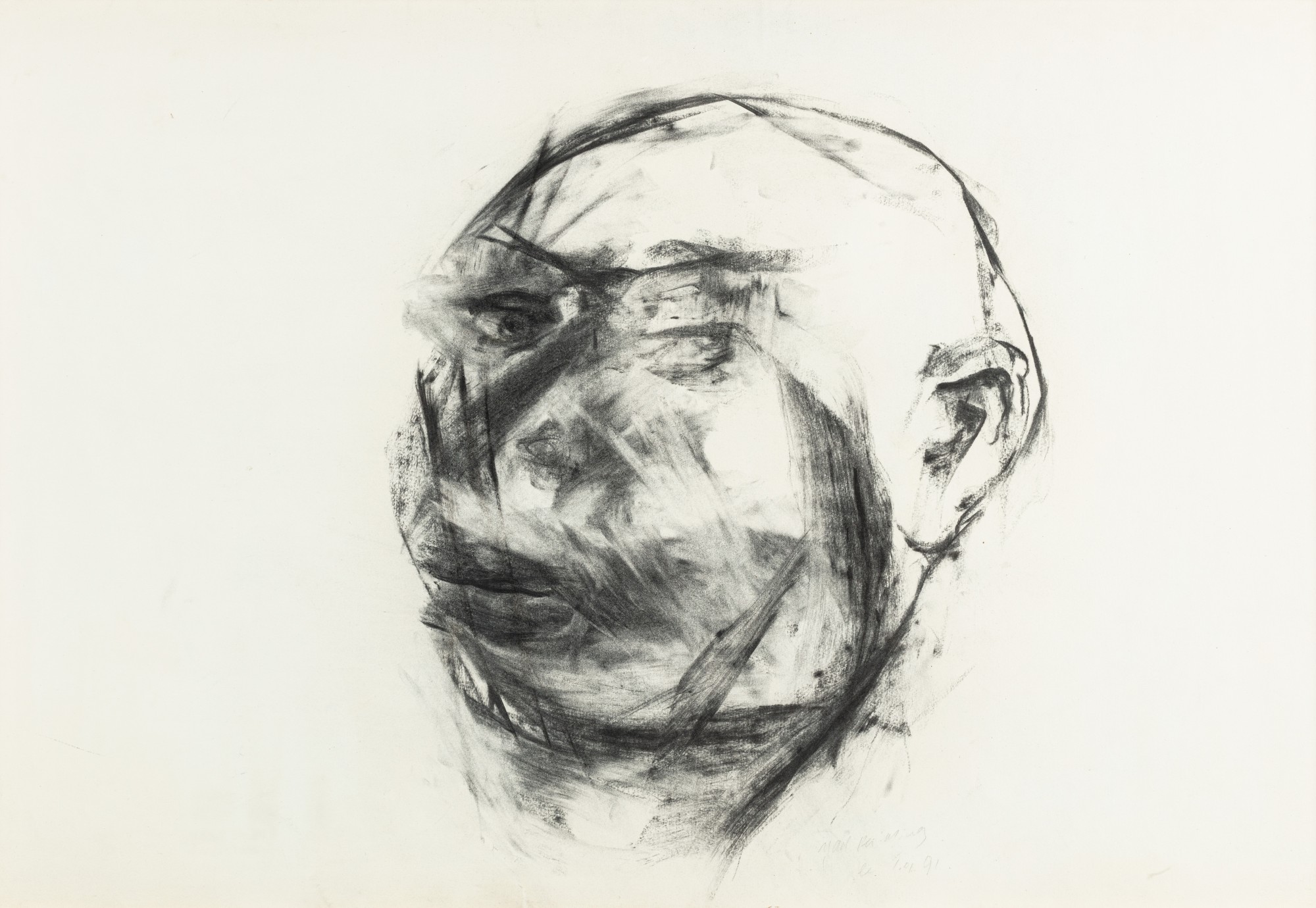 Yan Pei-Ming — Untitled