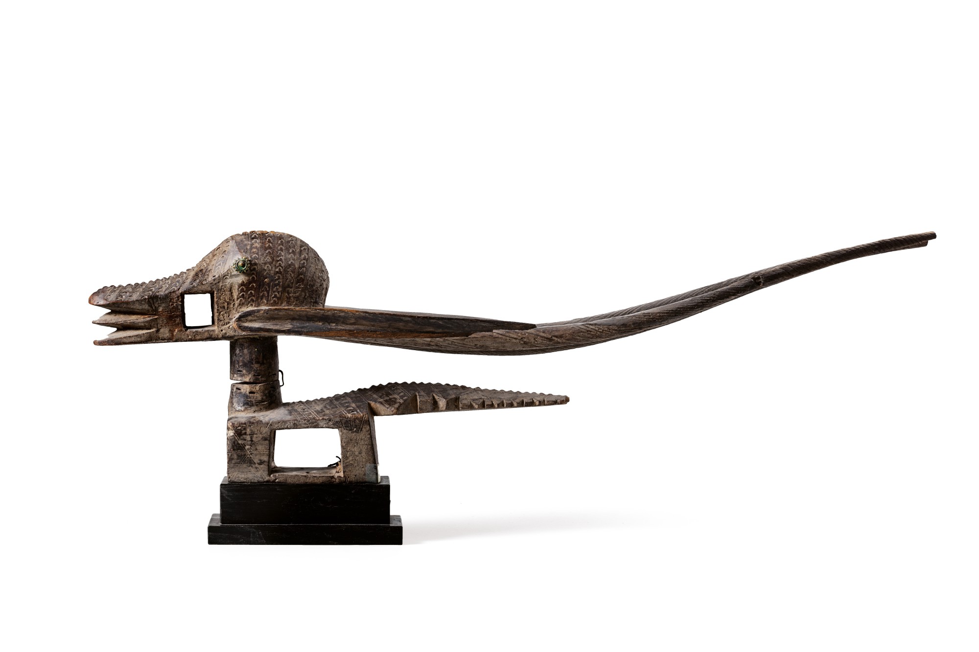 Cimier Ciwara, Bamana, Mali — Bamana Ciwara headdress, Mali