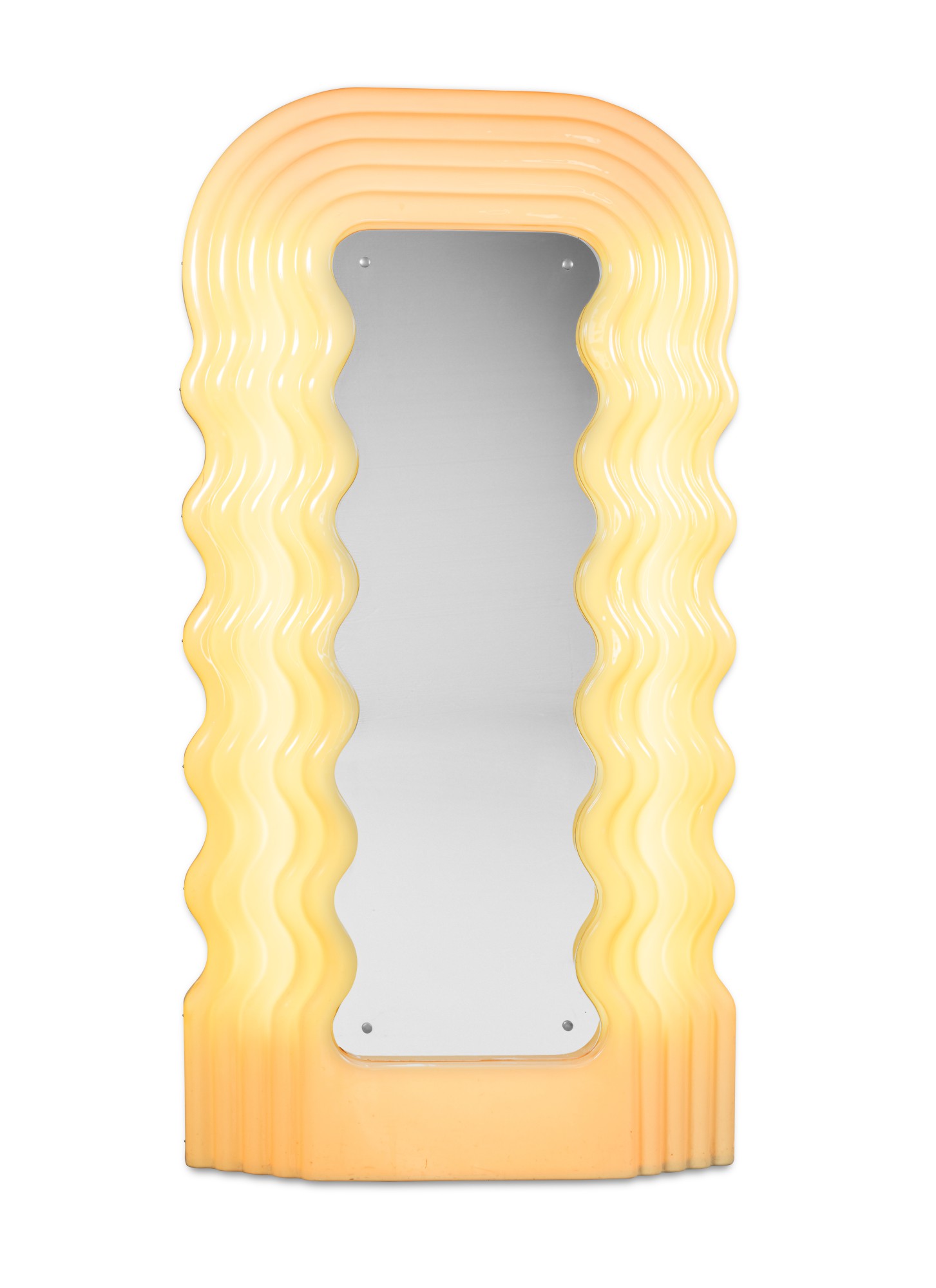 Ettore Sottsass — Miroir Ultrafragola, le modèle créé en 1970     