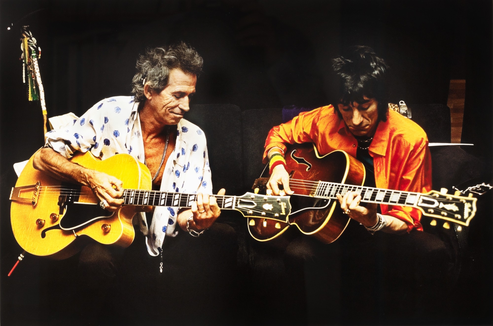 Claude Gassian — Keith Richards, Ron Wood, Paris 1998
