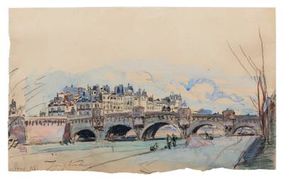 Le Pont-Neuf et l'île de la Cité