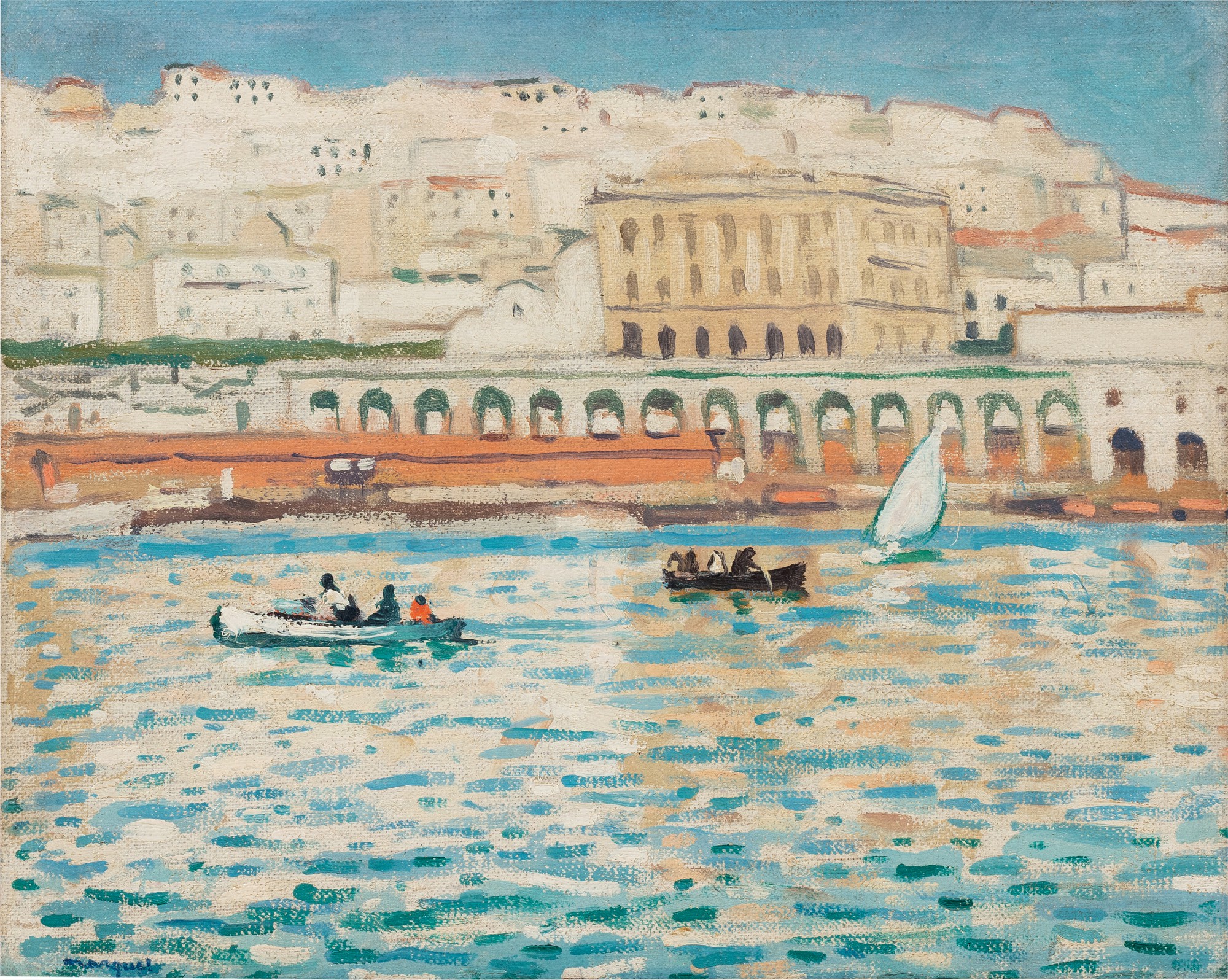 Albert Marquet — Le port avec barques