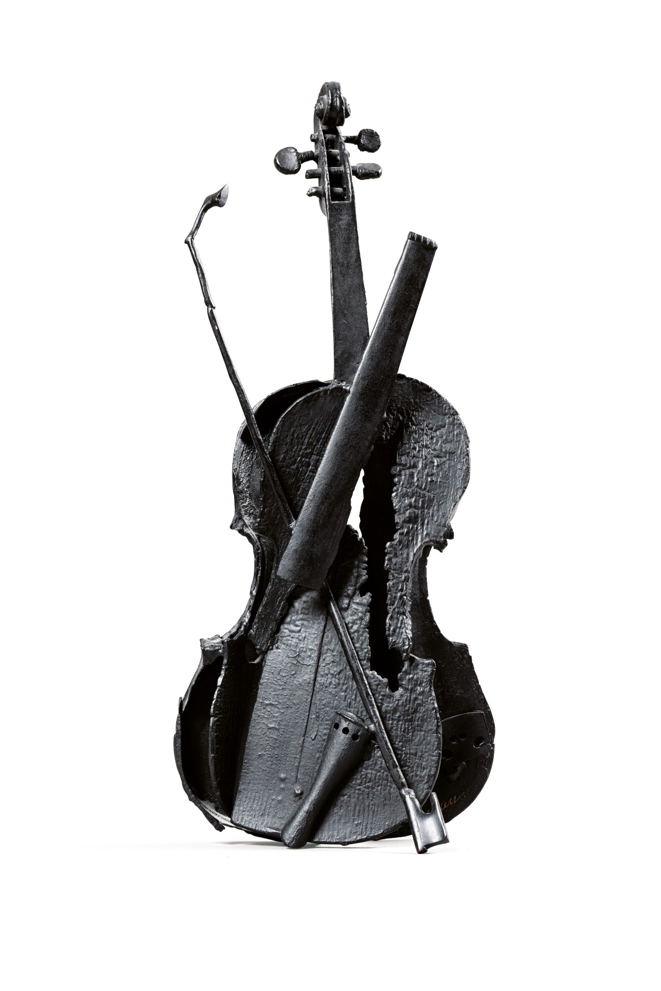Arman — Paganini's Ashes