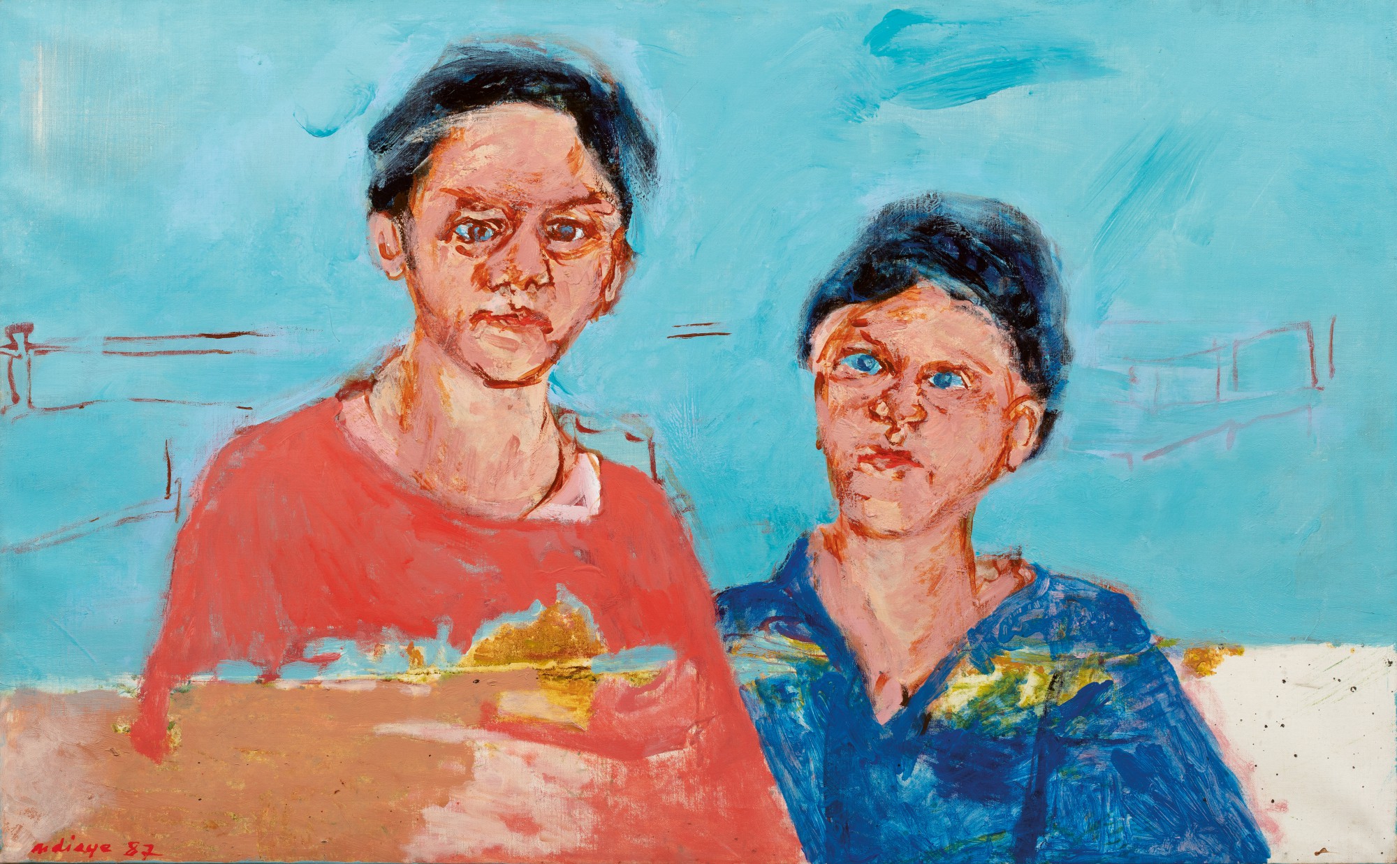 Iba Ndiaye — Untitled