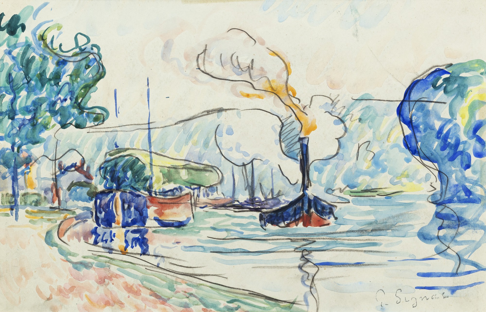 Paul Signac — Samois