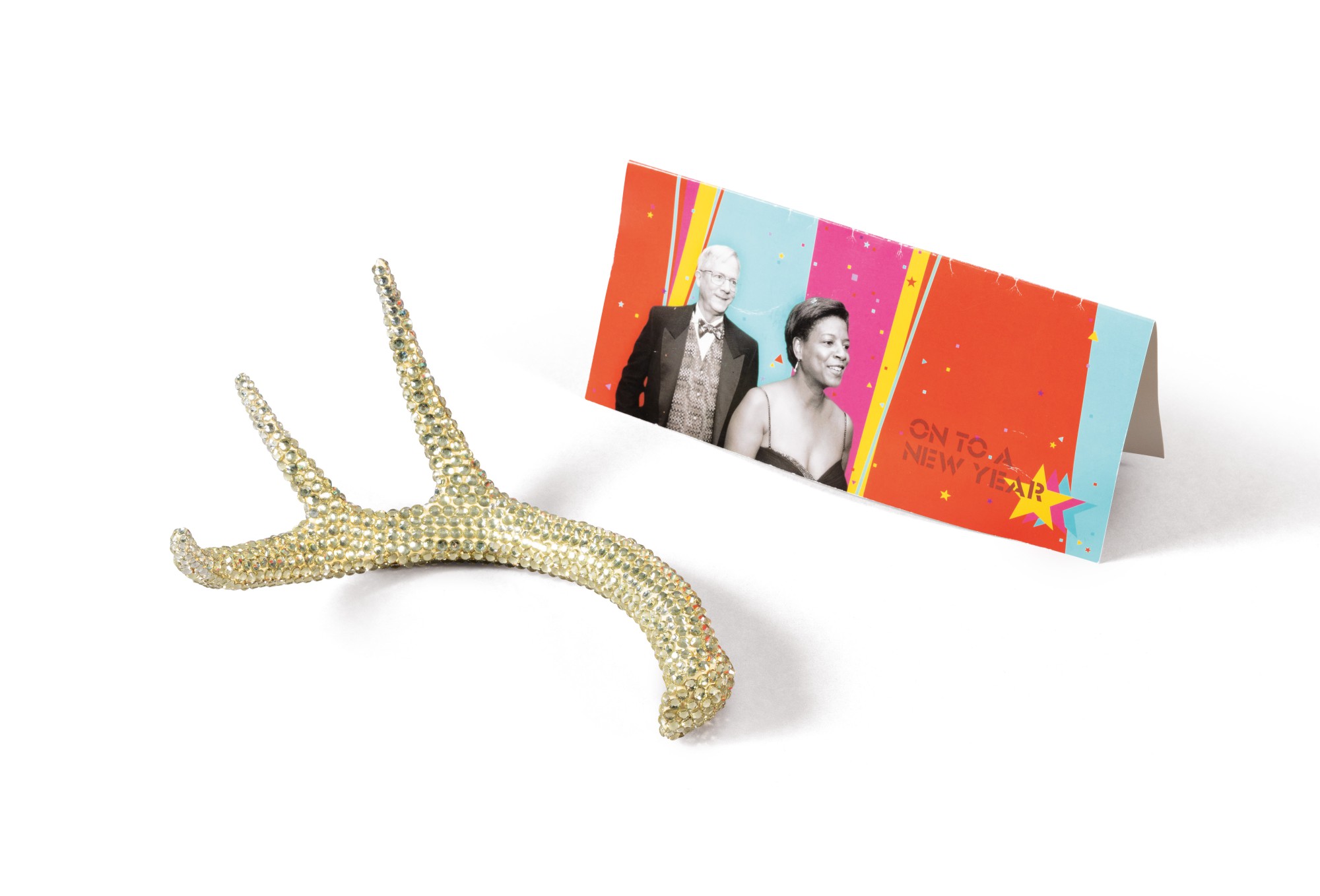 Marc Swanson — Untitled (Sequined Antler)(Peter Norton Family Christmas Project)