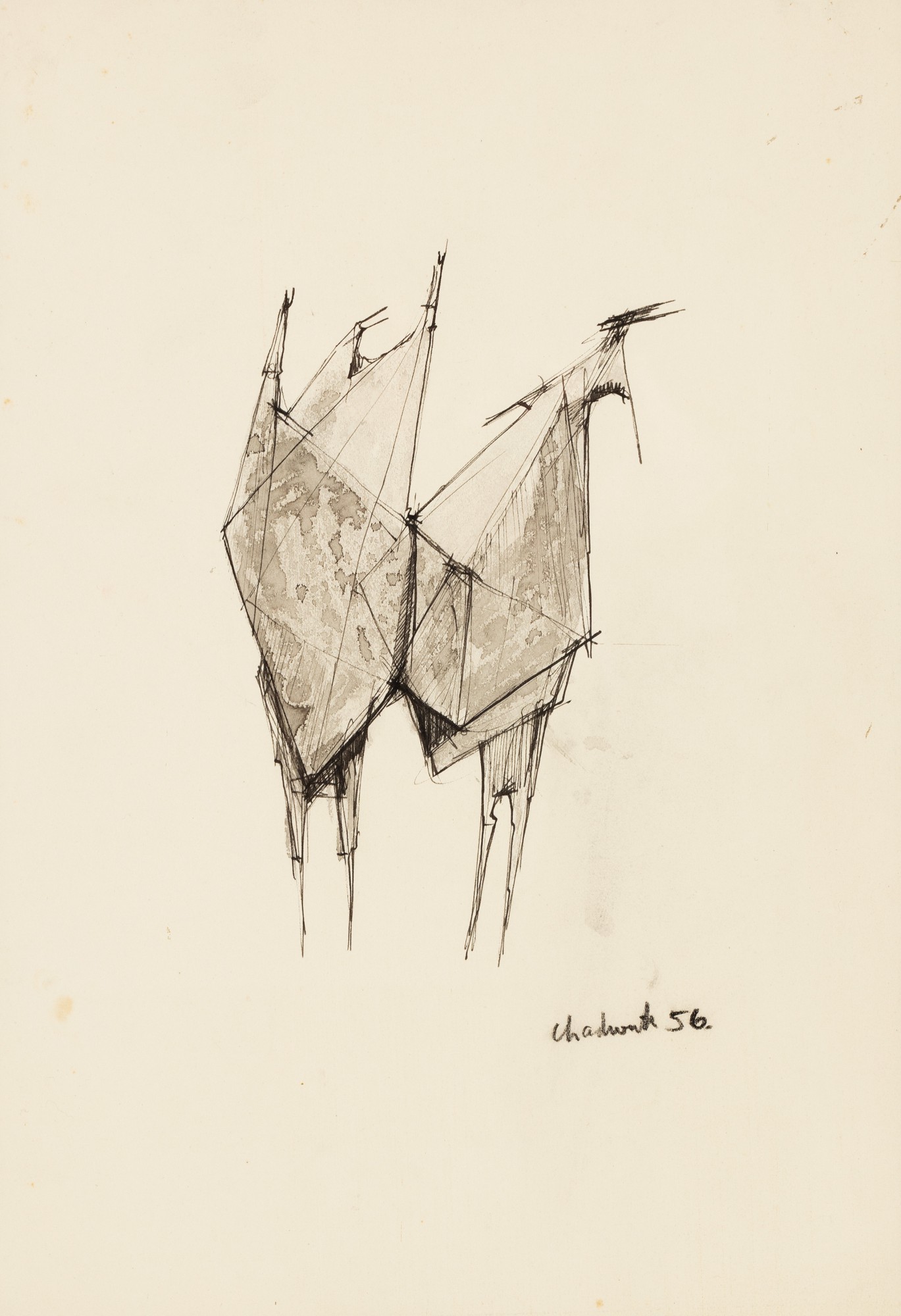 Lynn Russell Chadwick — Untitled