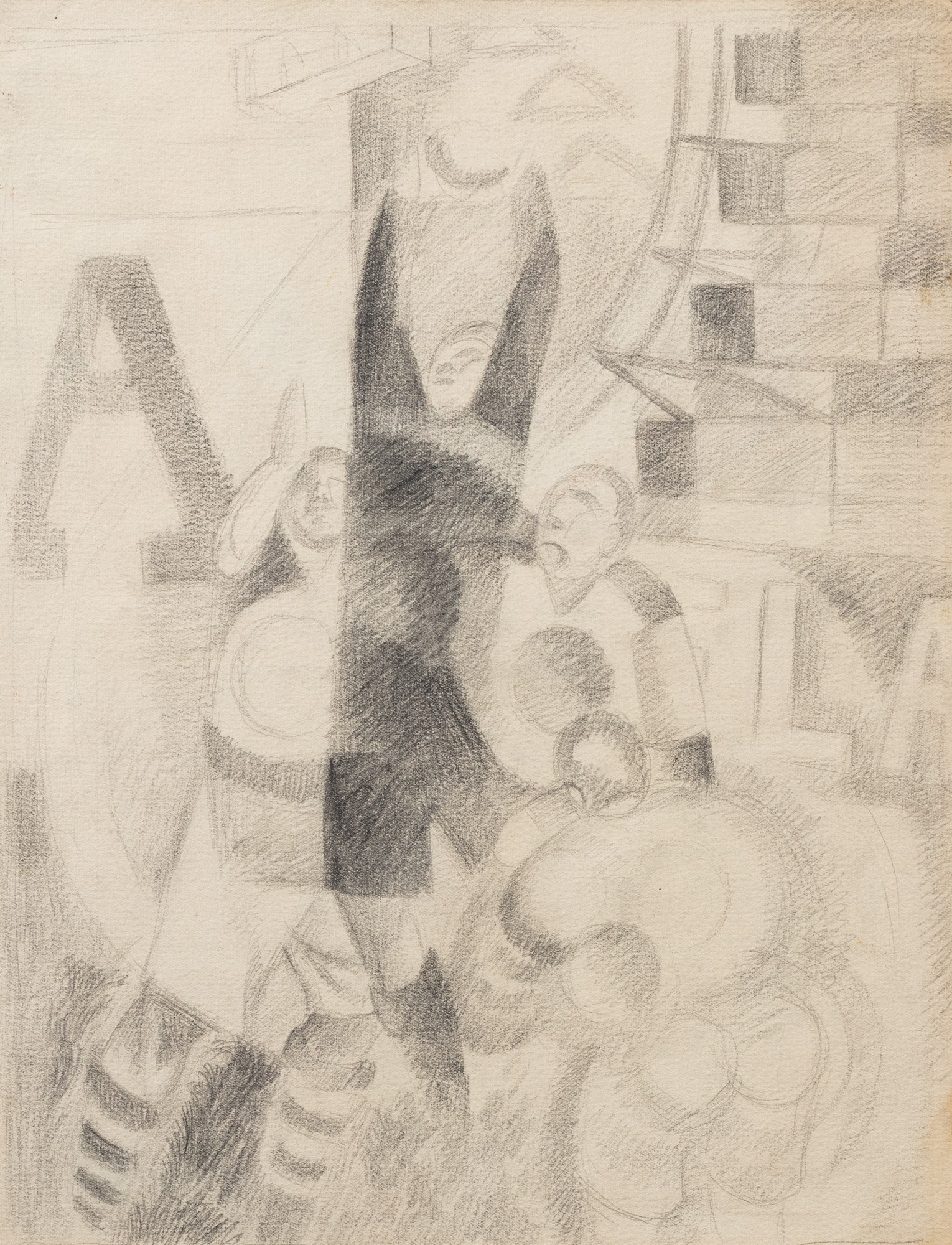 Robert Delaunay — Étude pour l'Équipe de Cardiff