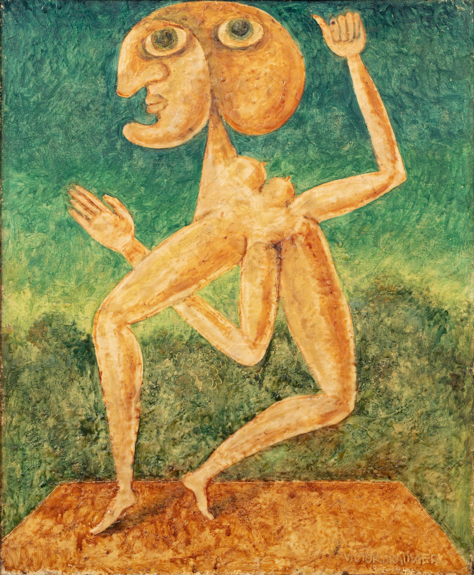Victor Brauner — La Palladiste
