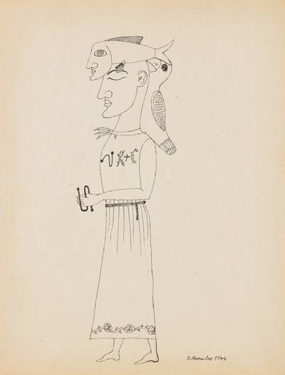 Egyptienne (Variation originale autour du thème de la femme rose-croix)    