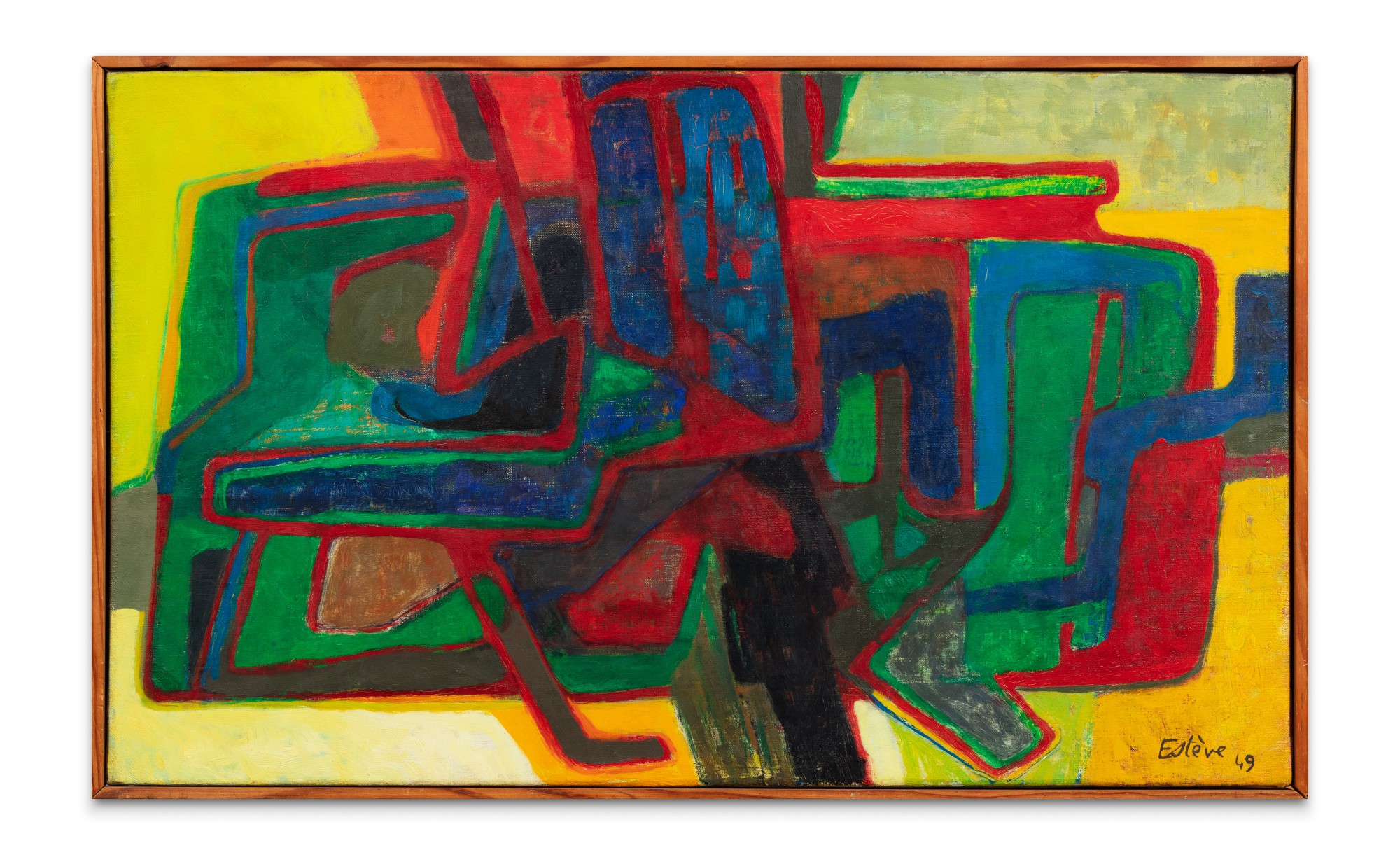 Maurice Estève — Le vieux pommier      