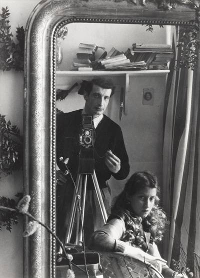 Autoportrait avec Leila, 1951