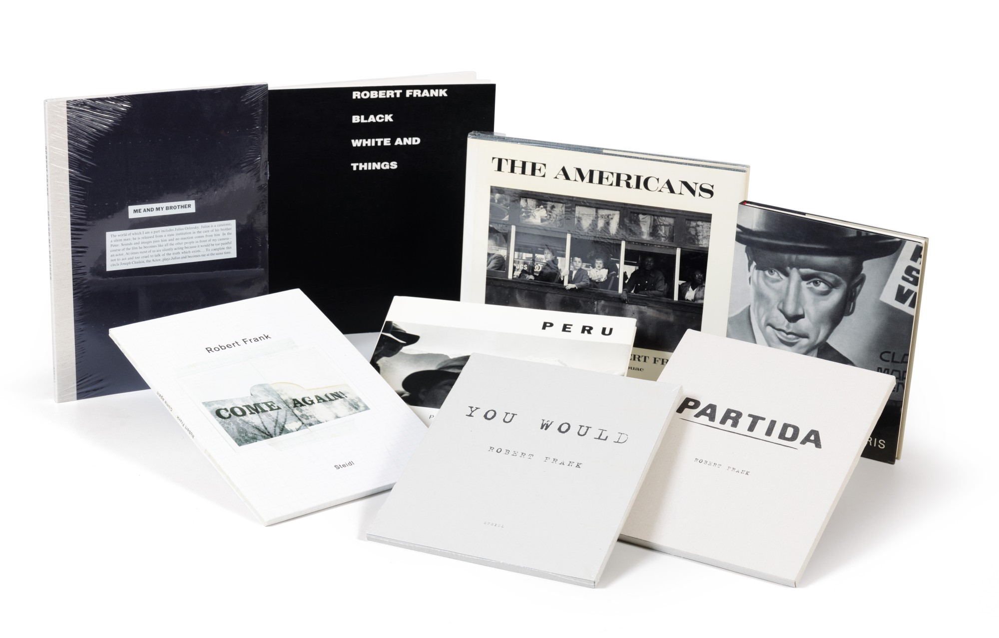 Robert Frank — (books) 8 volumes by the photographer including "The Americans"