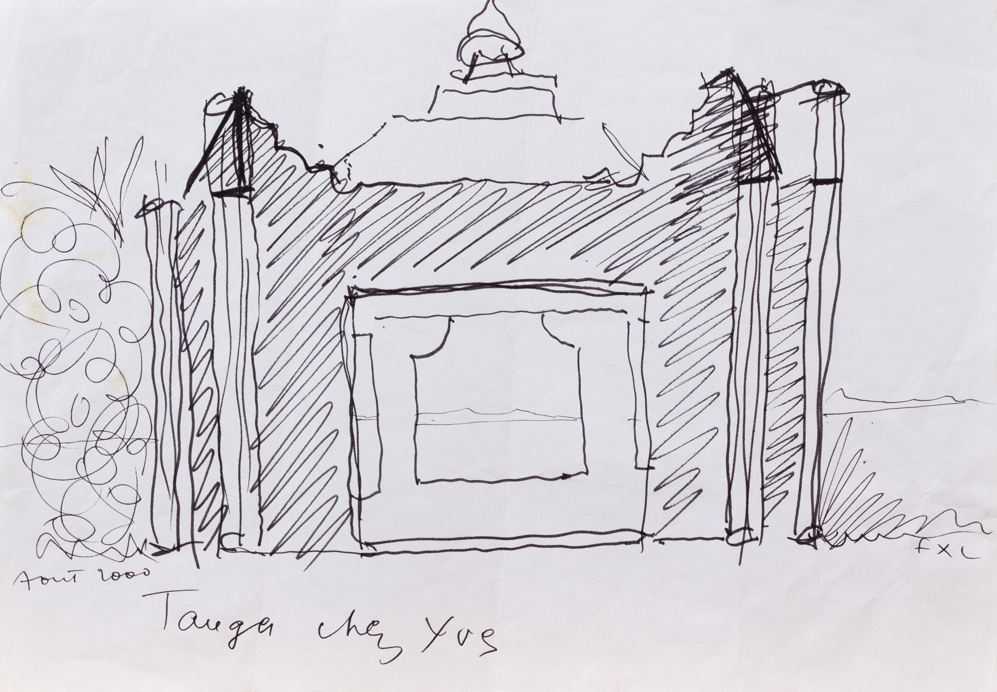 François-Xavier Lalanne — Tanger chez Yves