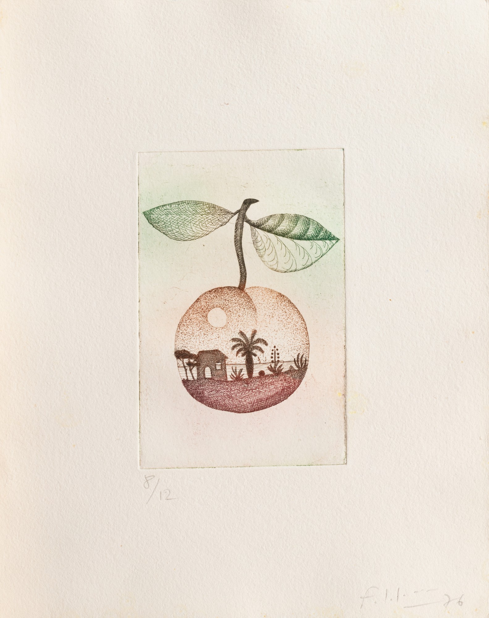 François-Xavier Lalanne — Pomme paysage