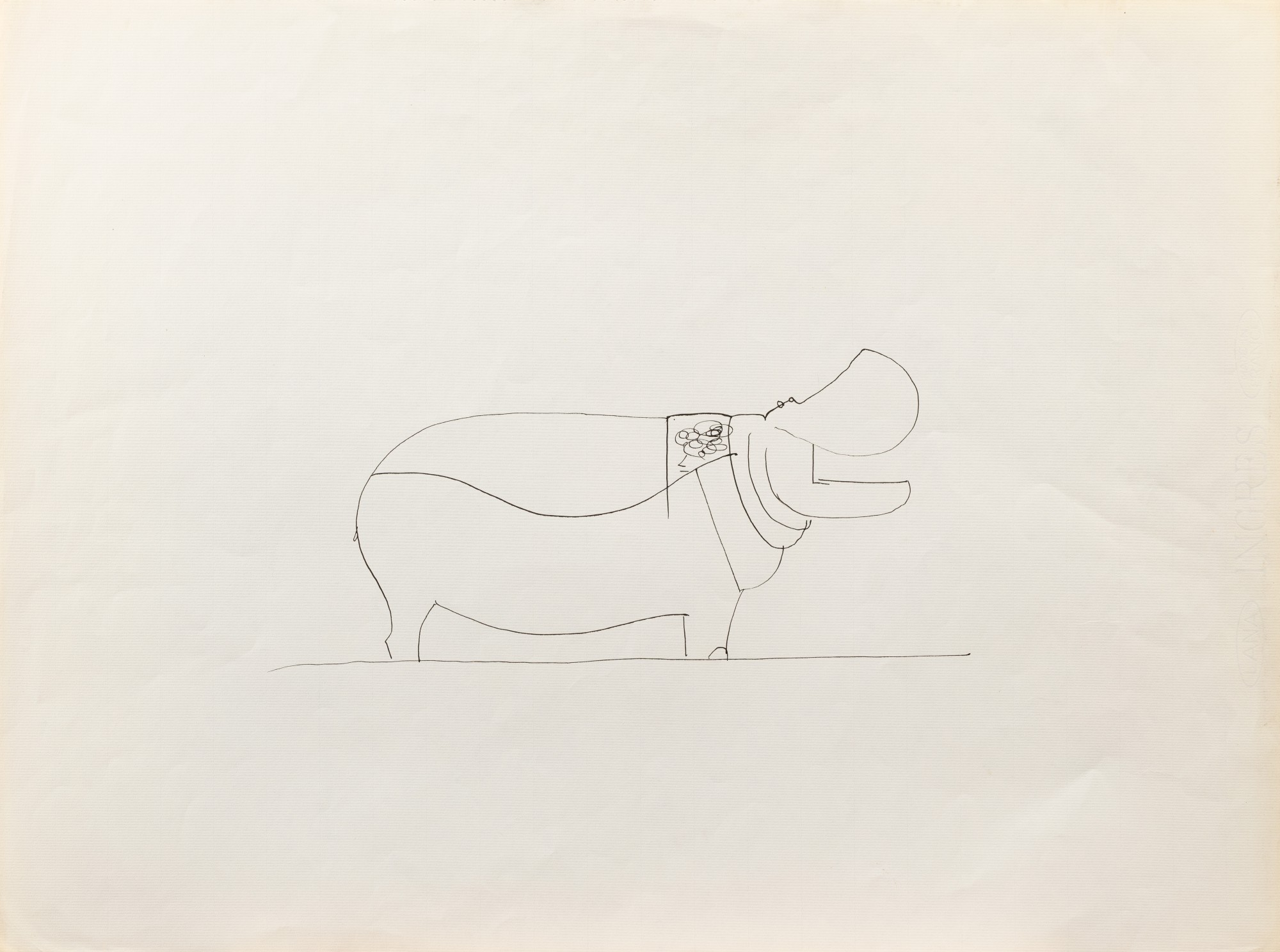 François-Xavier Lalanne — Hippopotame Baignoire