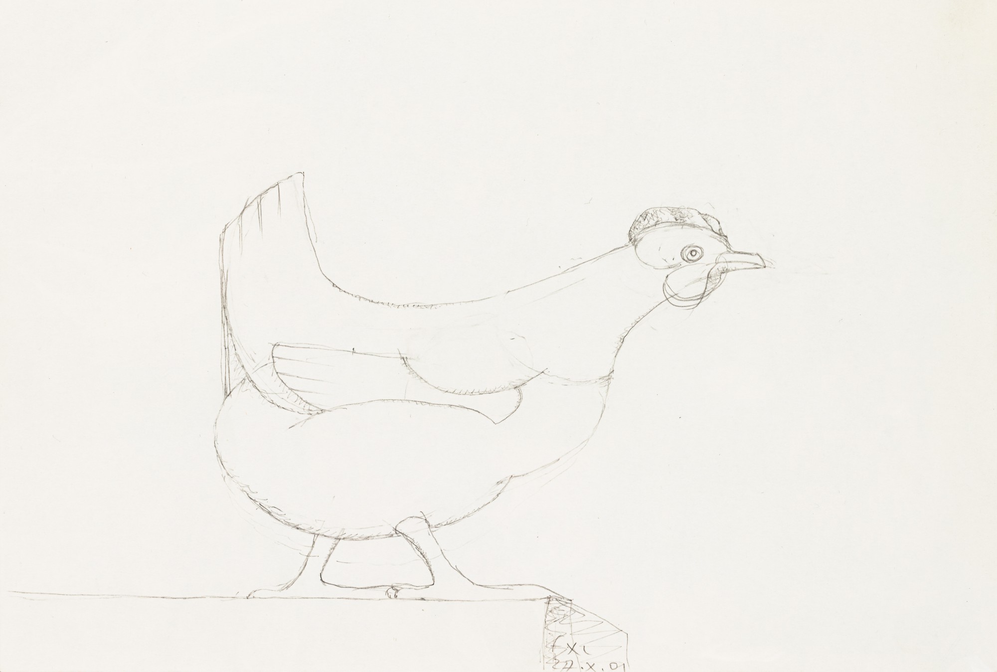 François-Xavier Lalanne — La Poule