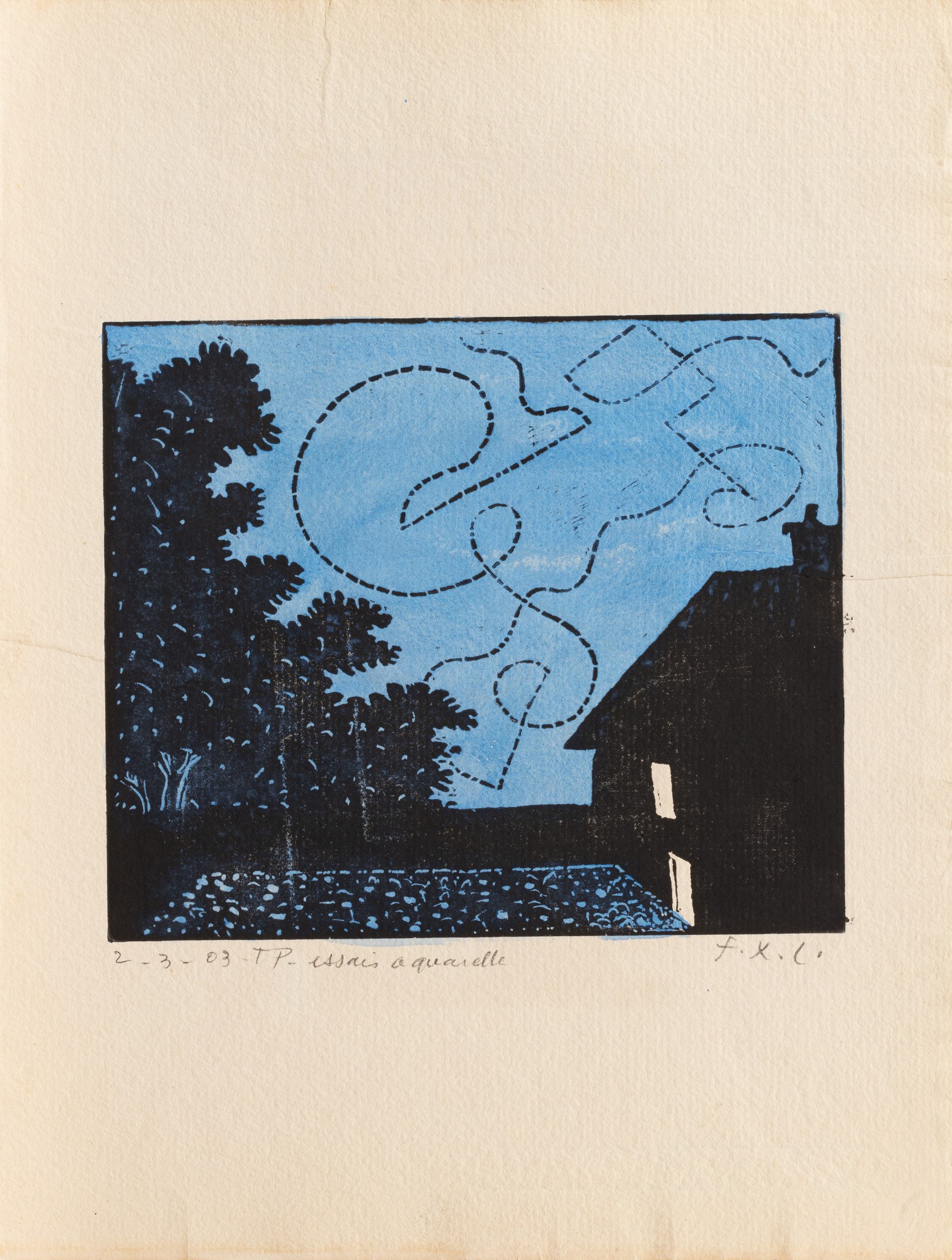 François-Xavier Lalanne — La chauve-souris