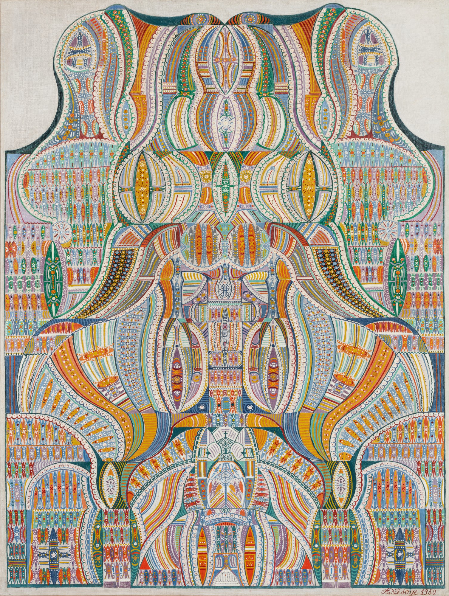 Augustin Lesage — Composition