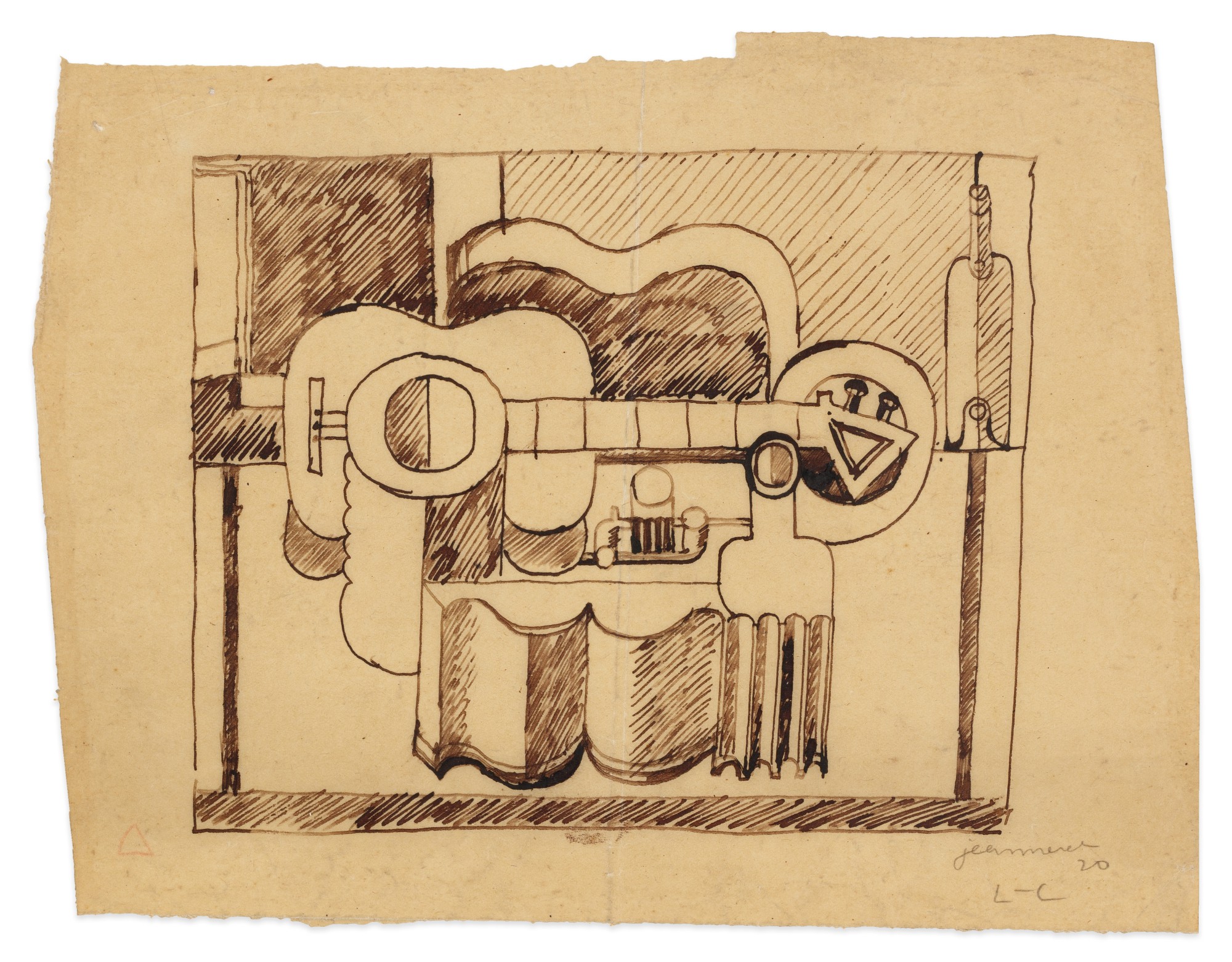 Le Corbusier — Nature morte puriste à la guitare
