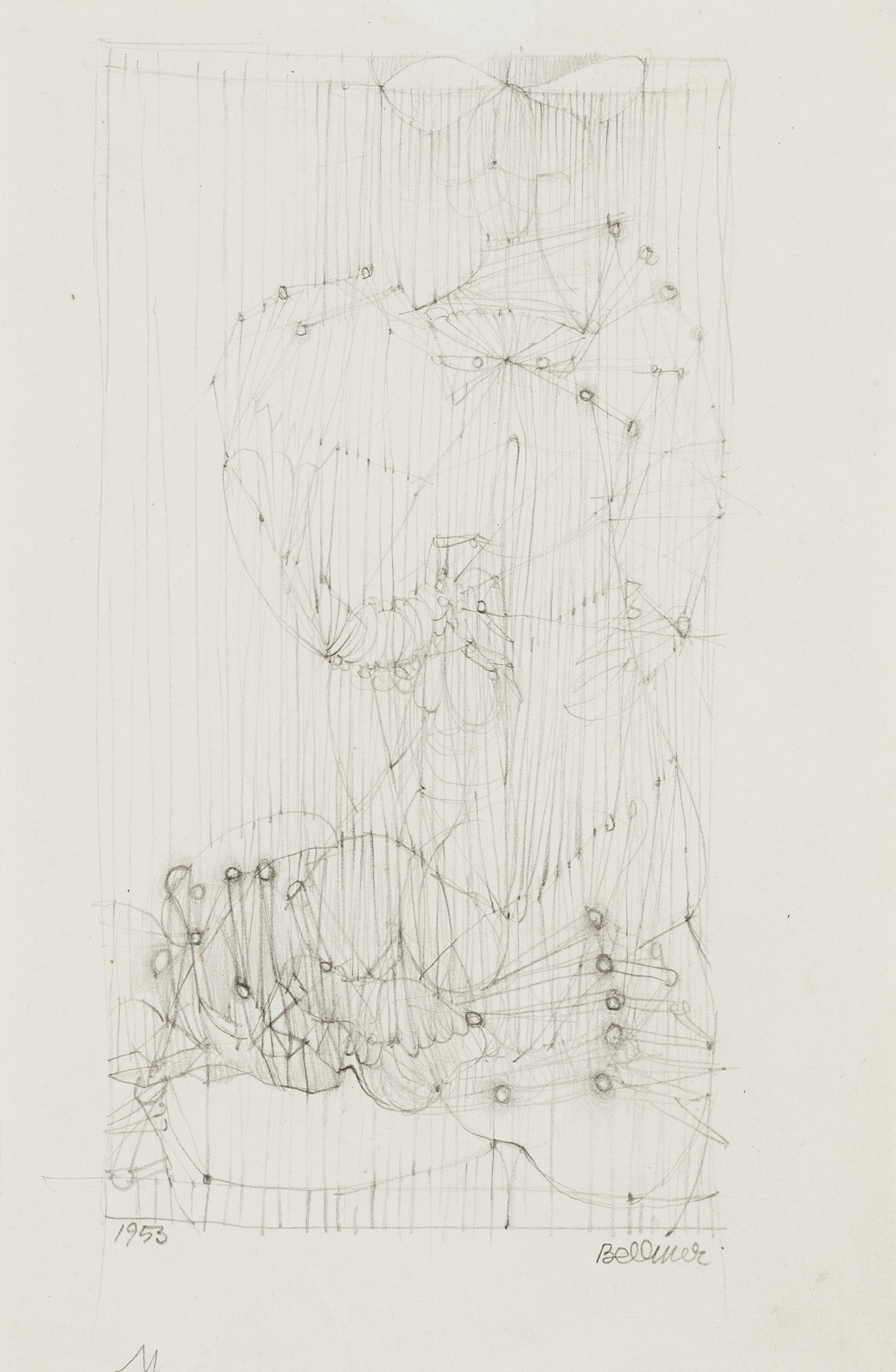 Hans Bellmer — Dame musicienne