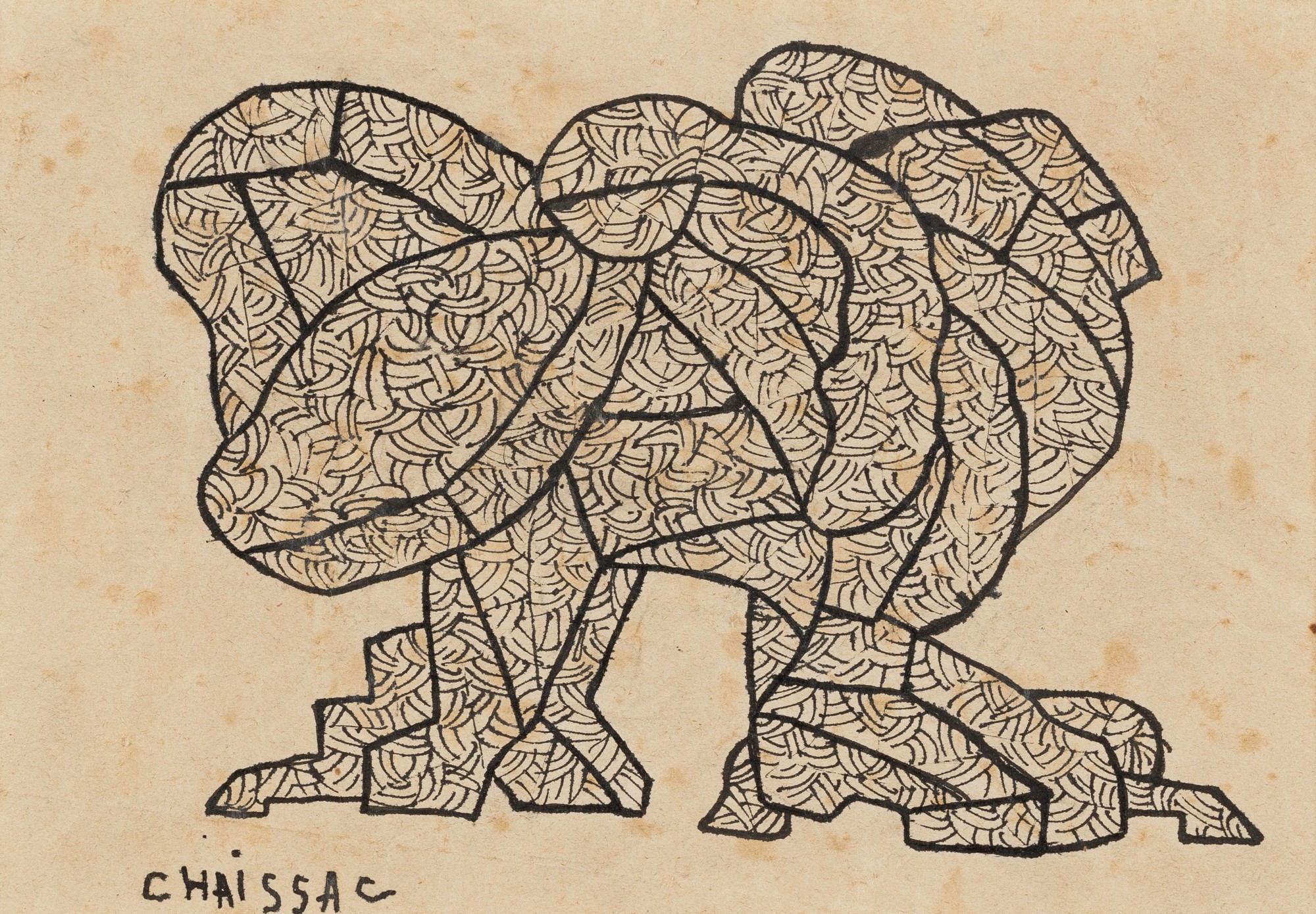 Gaston Chaissac — Sans titre