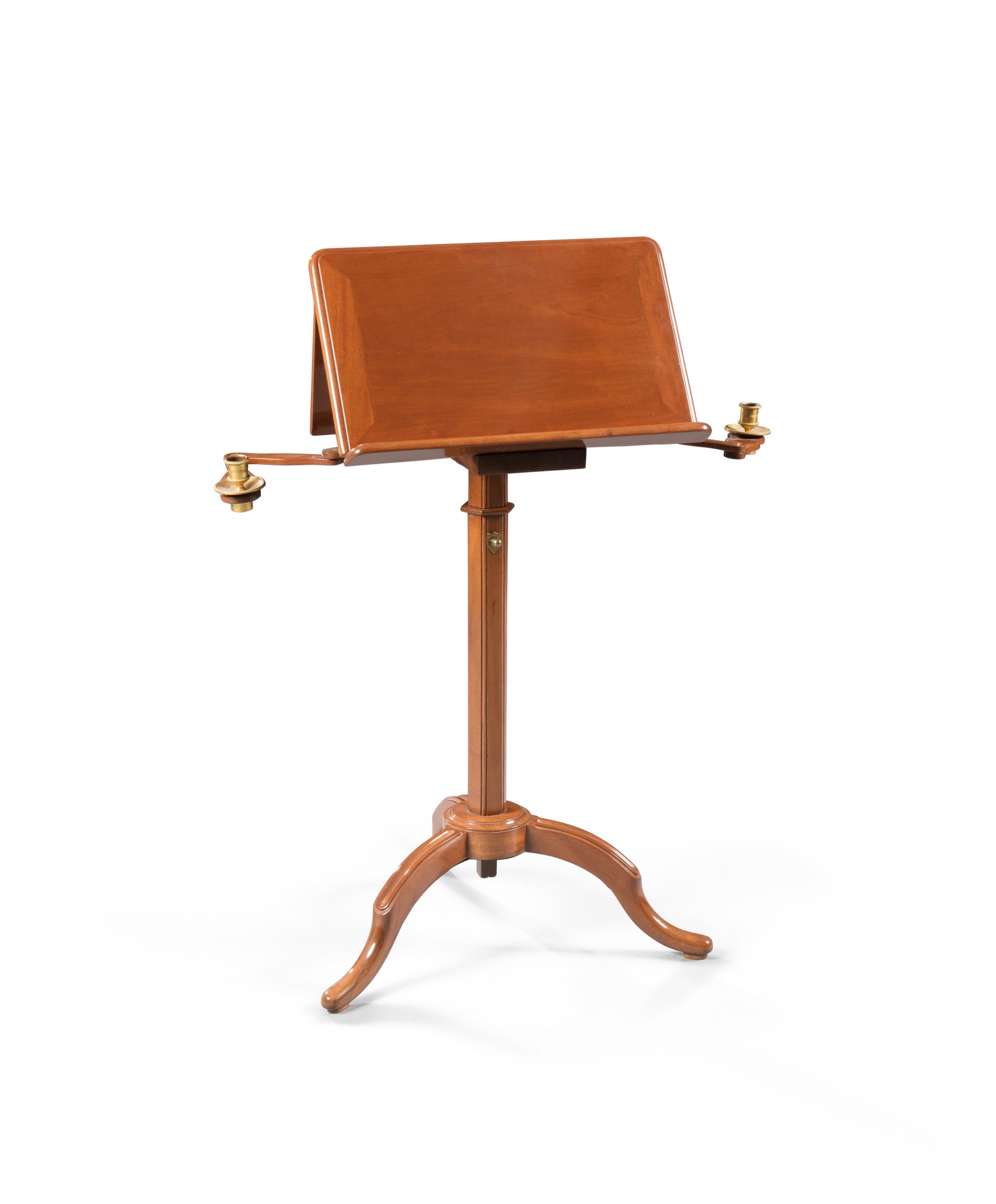 A mahogany lectern, Louis XVI, circa 1780 — A mahogany lectern, Louis XVI, circa 1780 Lutrin en acajou d’époque Louis XVI, vers 1780