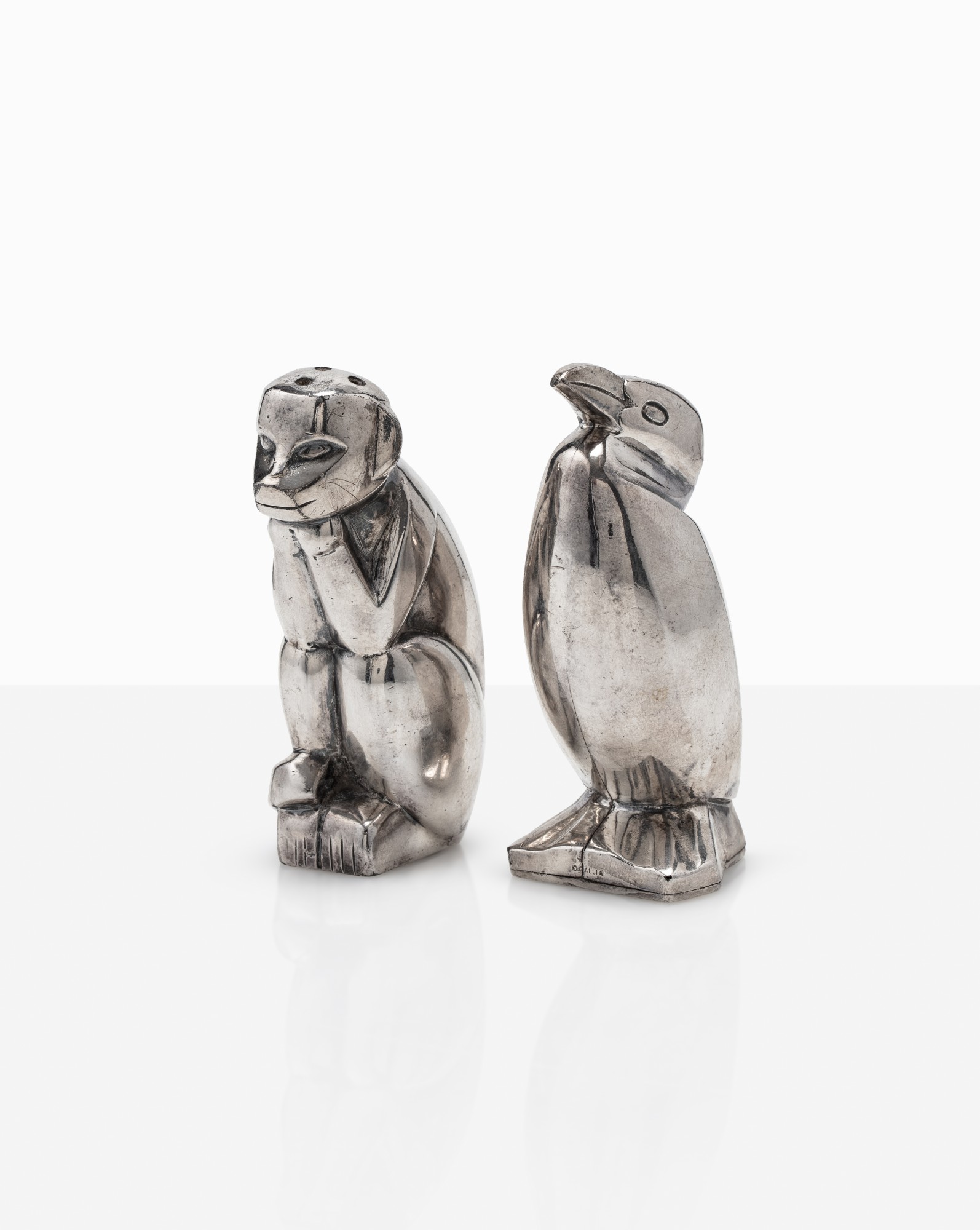 Gallia (Maison Christofle) — Salière et poivrière