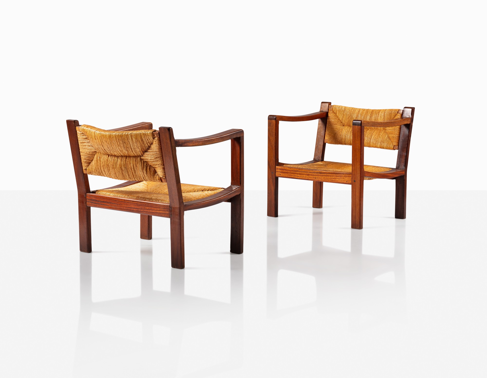 Elizabeth Eyre de Lanux — Paire de fauteuils