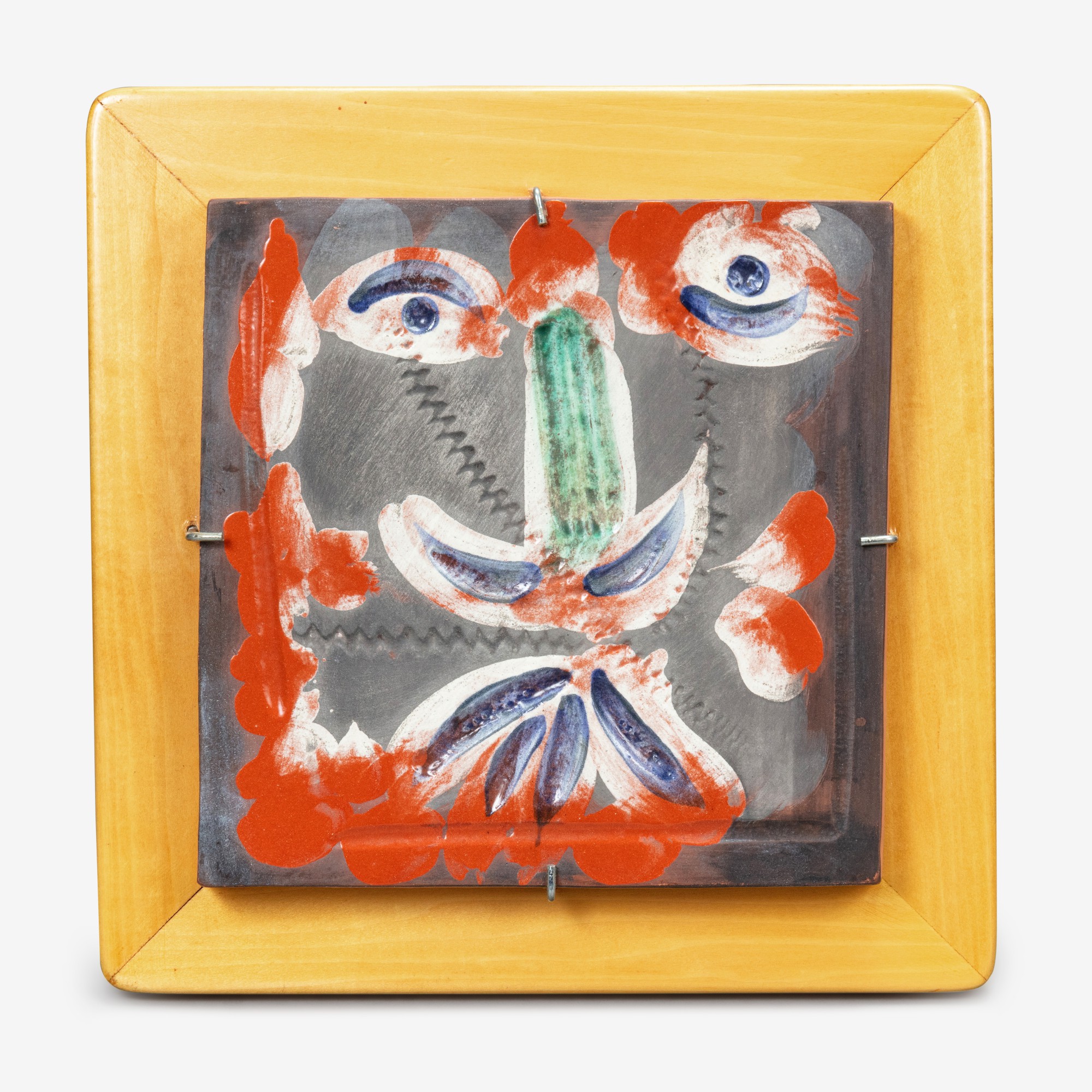 Pablo Picasso — Visage au nez vert