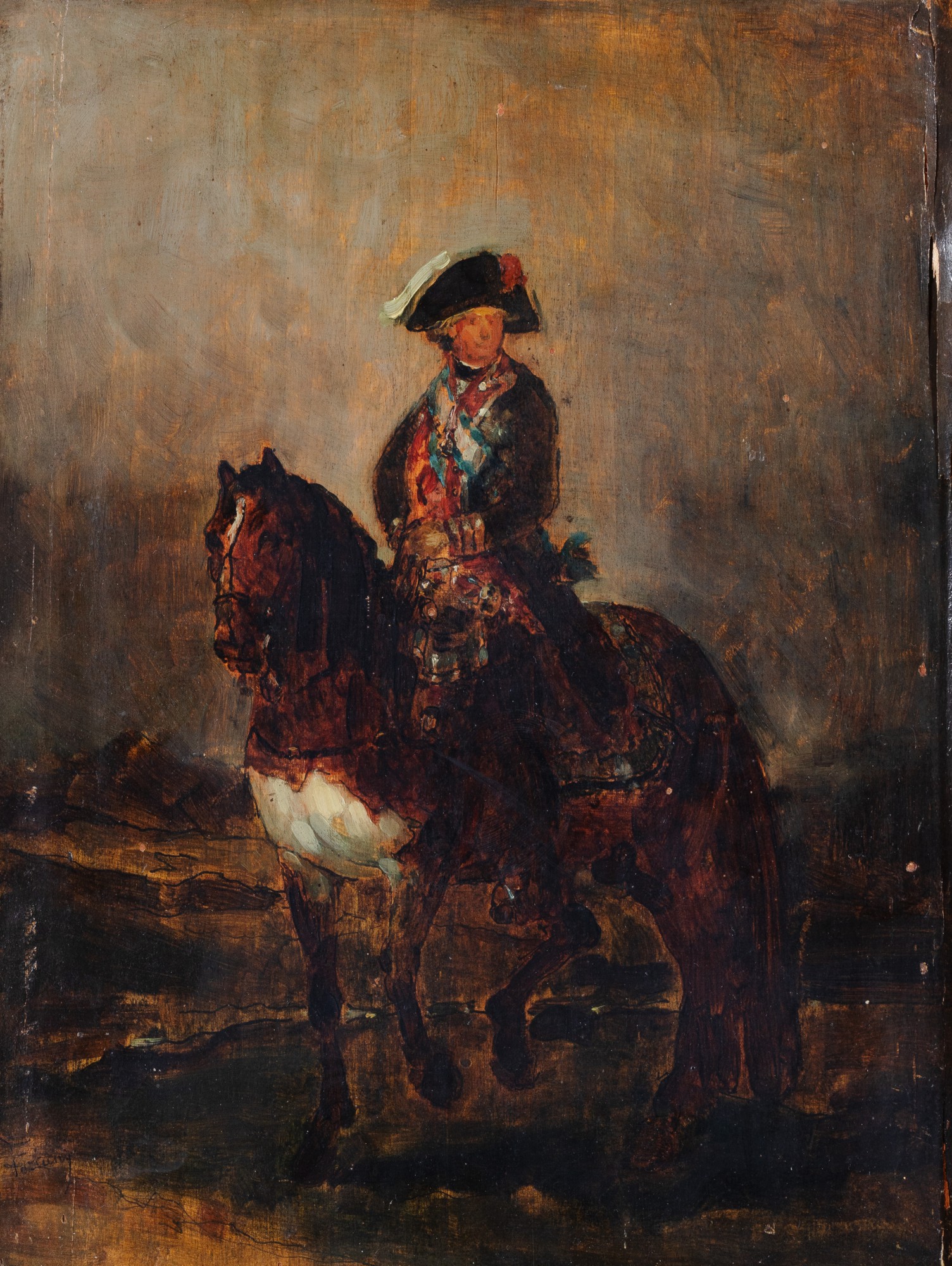 After Francisco de Goya — Portrait équestre de Charles IV