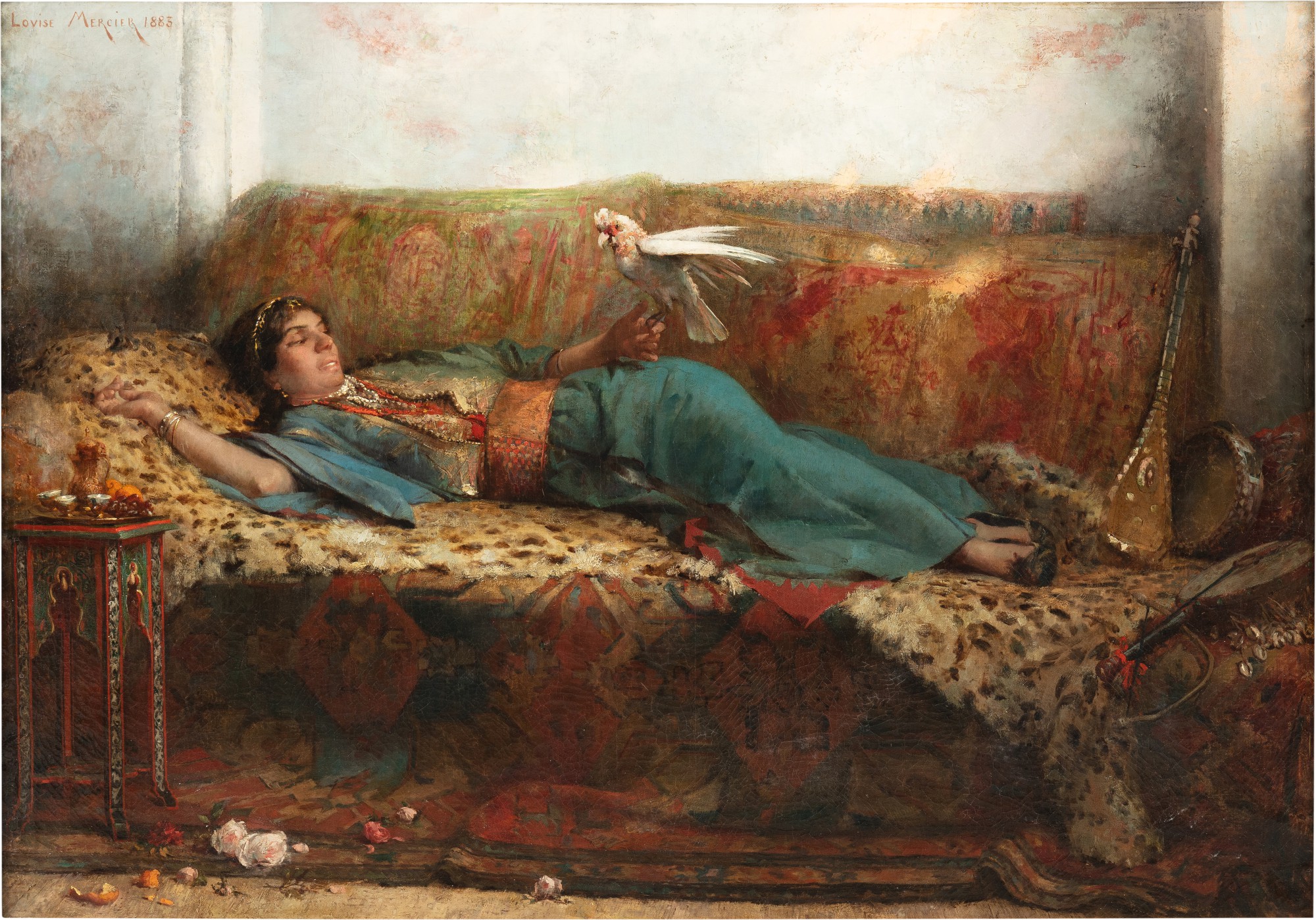 Louise Mercier — Portrait d'une orientale de Tanger