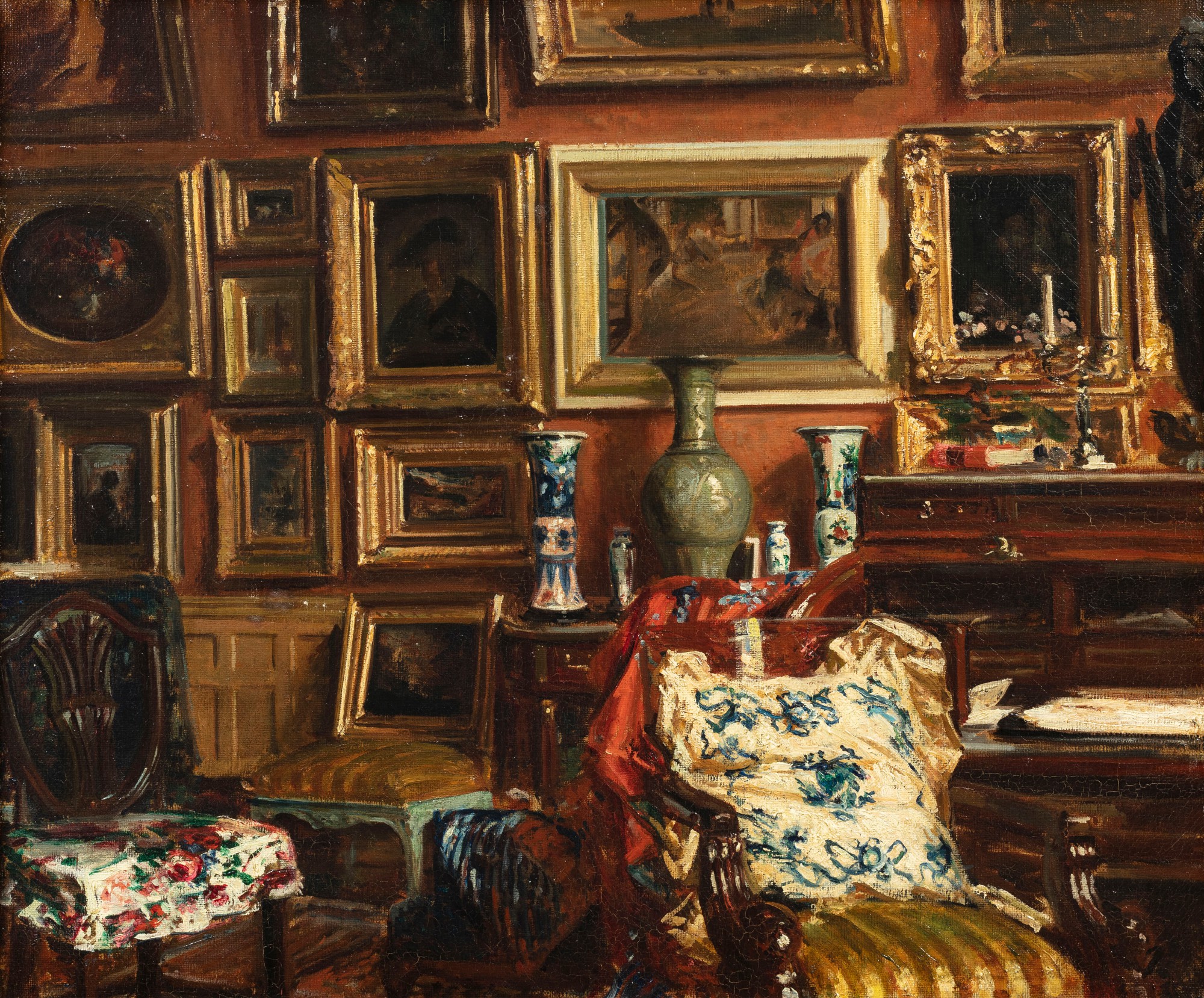 Jacques-Emile Blanche — L'atelier-salon de Jacques-Emile Blanche à Auteuil