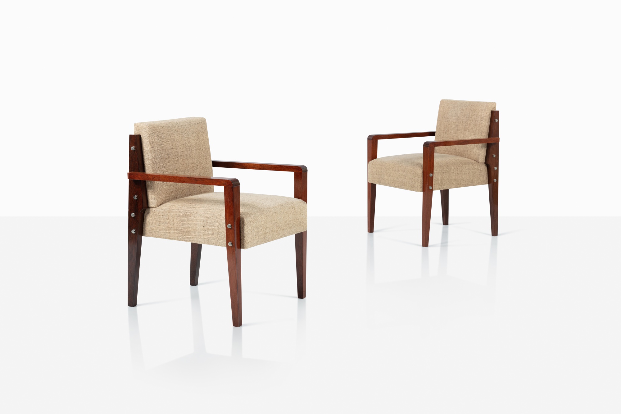 Paul Dupré-Lafon — Paire de fauteuils