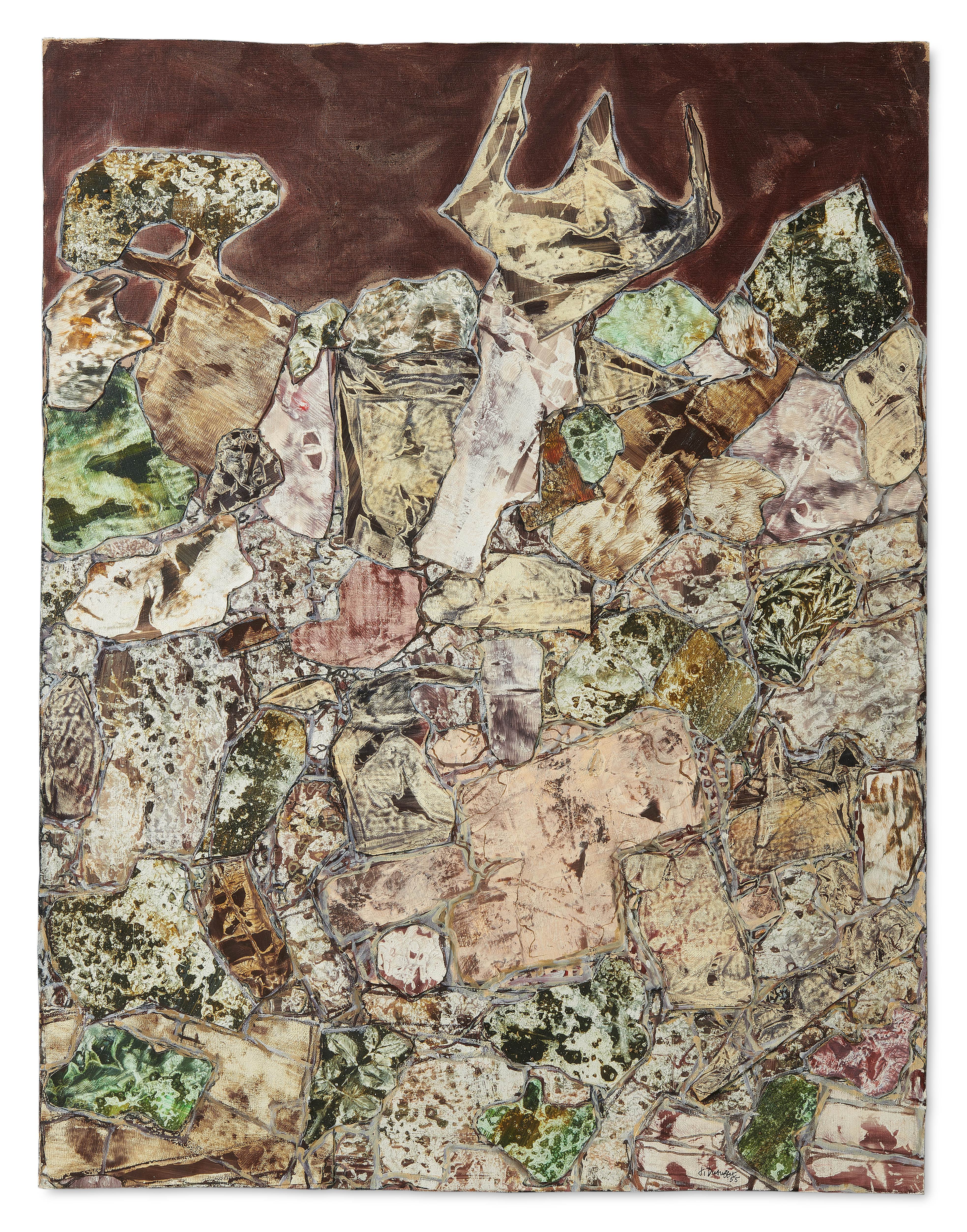 Jean Dubuffet — Paysage Minéralogique