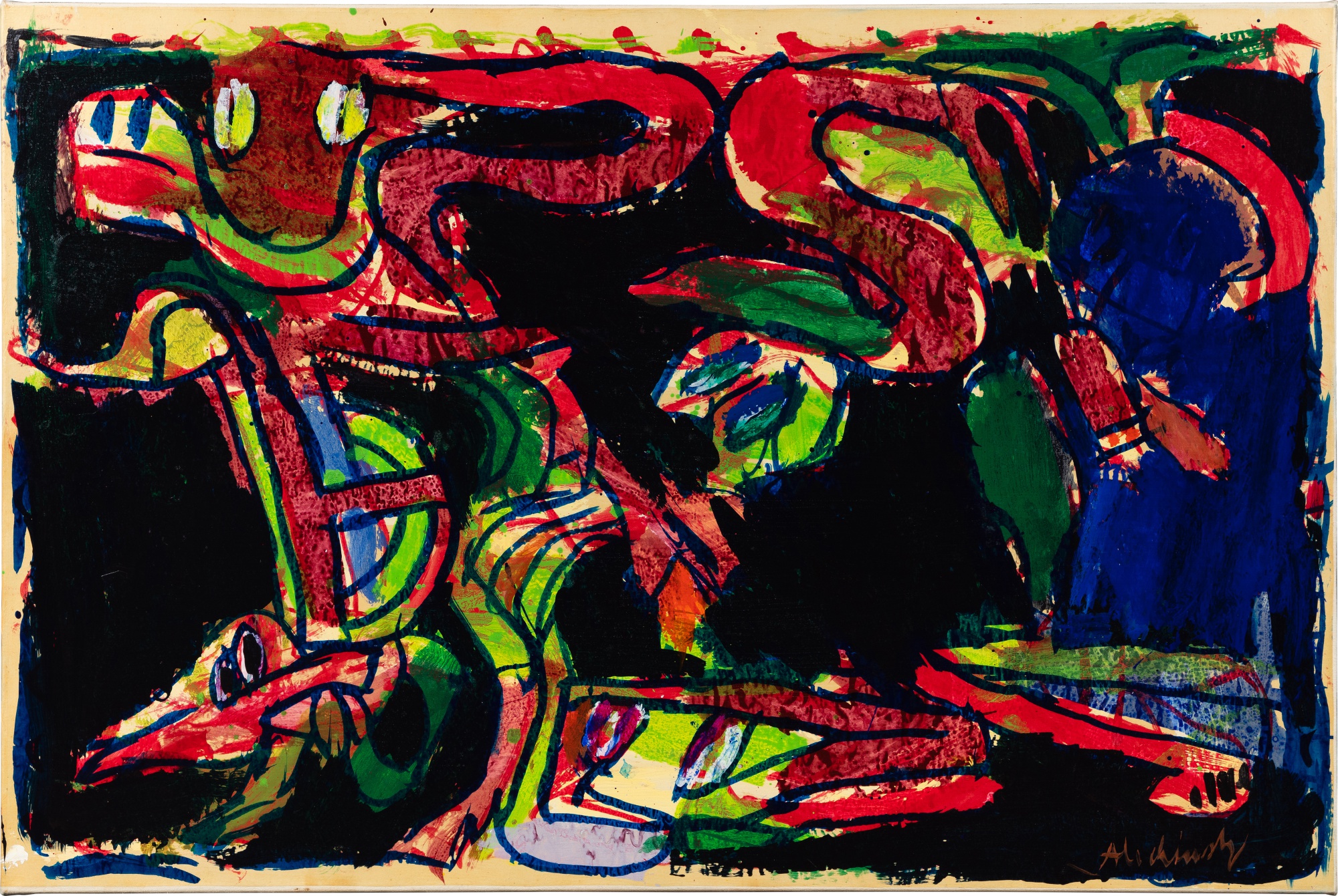 Pierre Alechinsky — Not far from the beginning