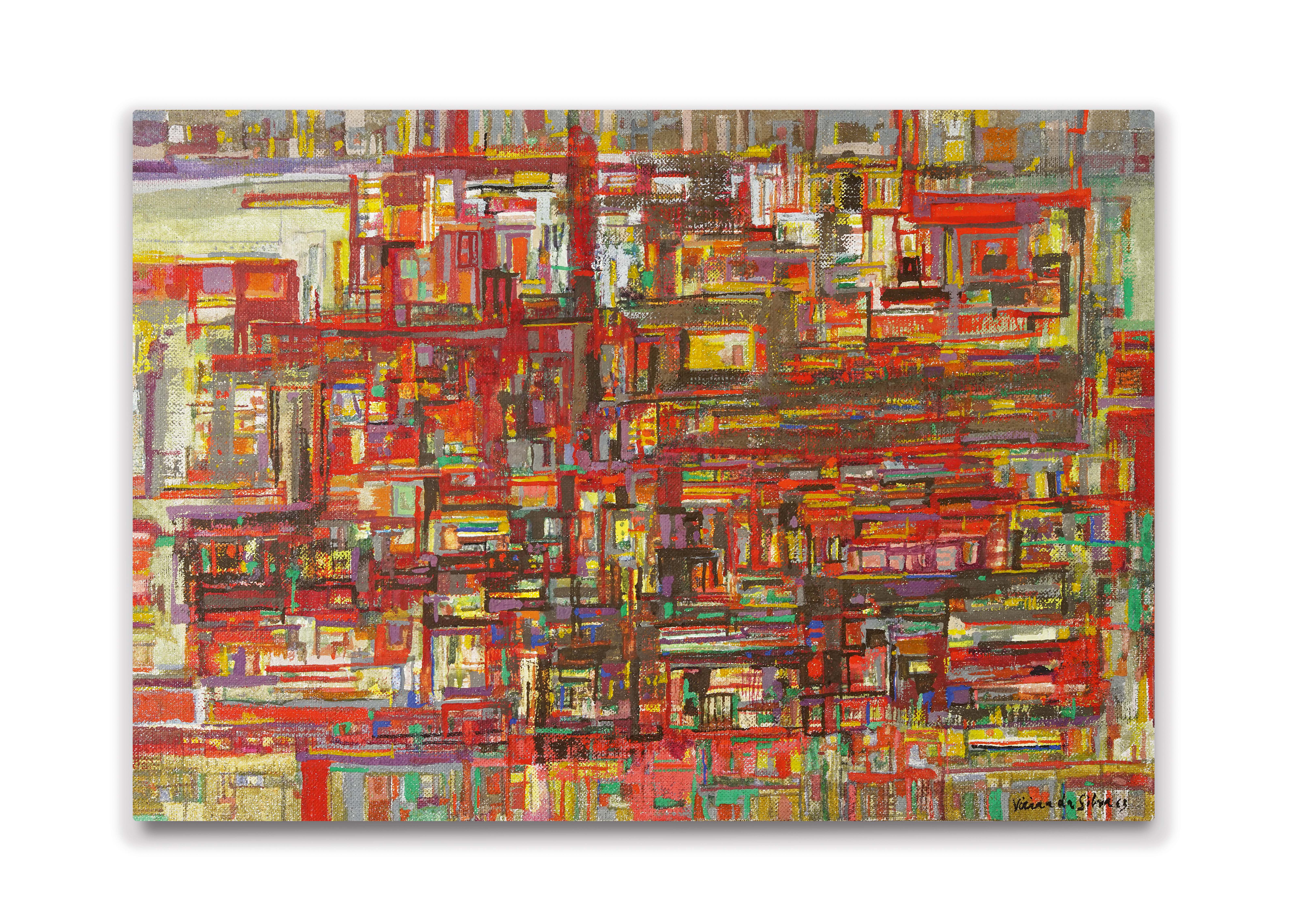 Maria Helena Vieira da Silva — Red houses