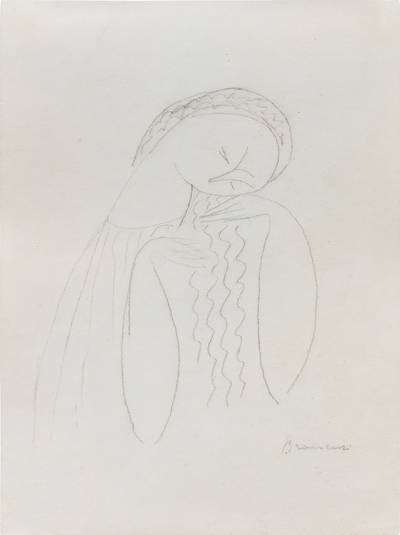 Étude pour Mademoiselle Pogany