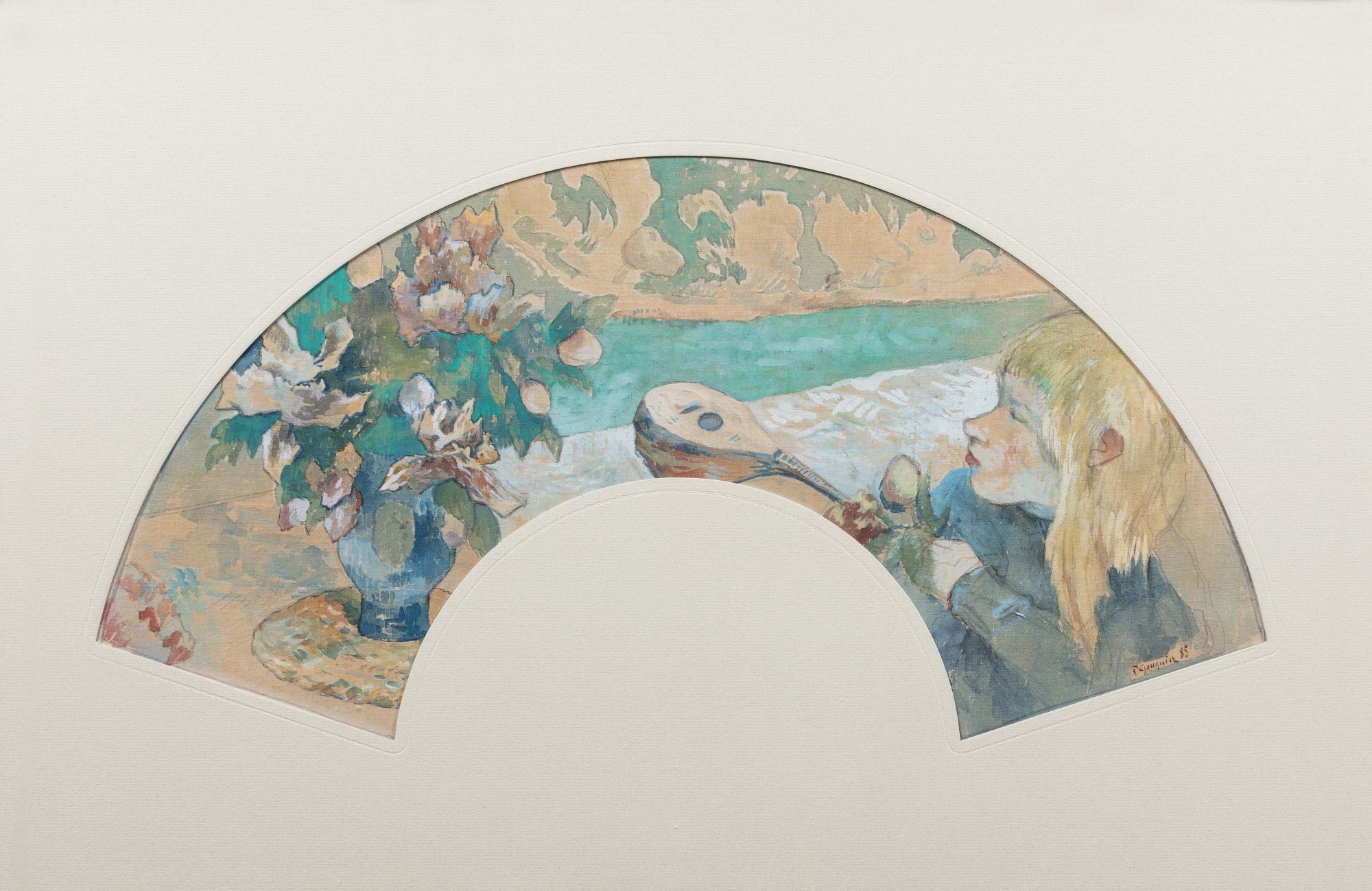 Paul Gauguin — L'Enfant à la mandoline