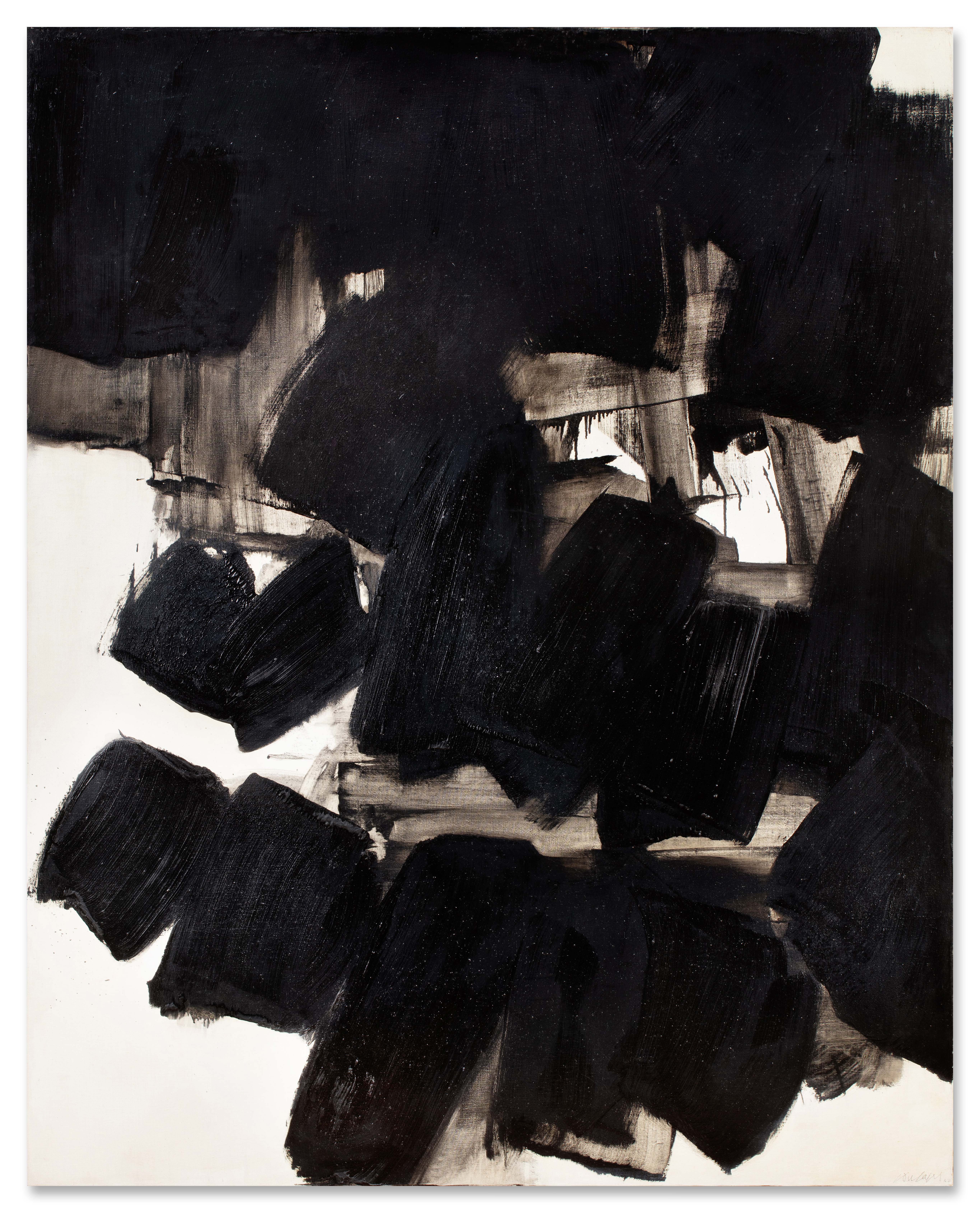 Pierre Soulages — Peinture 162 x 130 cm, 2 mai 1963