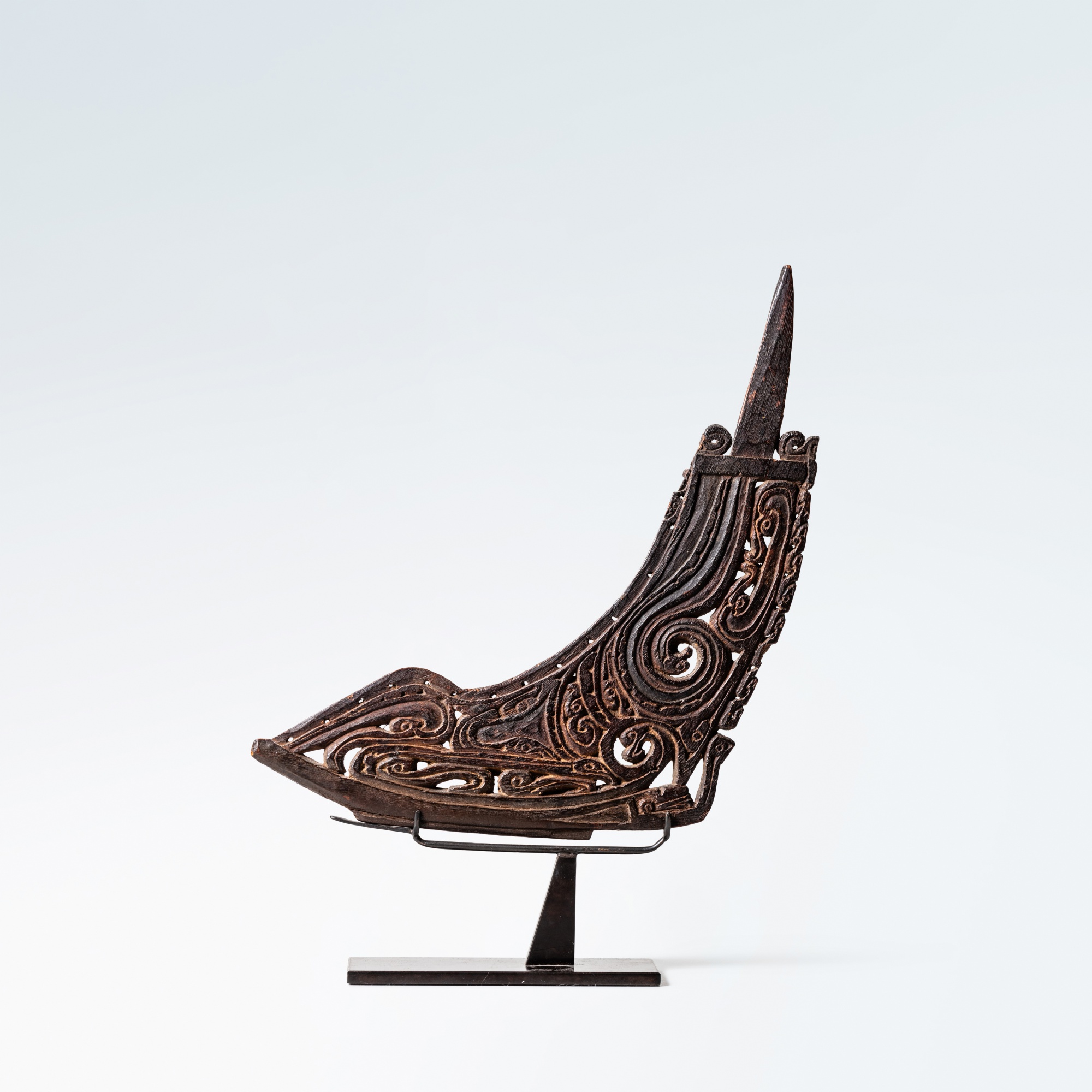 Unknown — Massim Canoe Bow Model, Trobriand Islands,Papua New Guinea