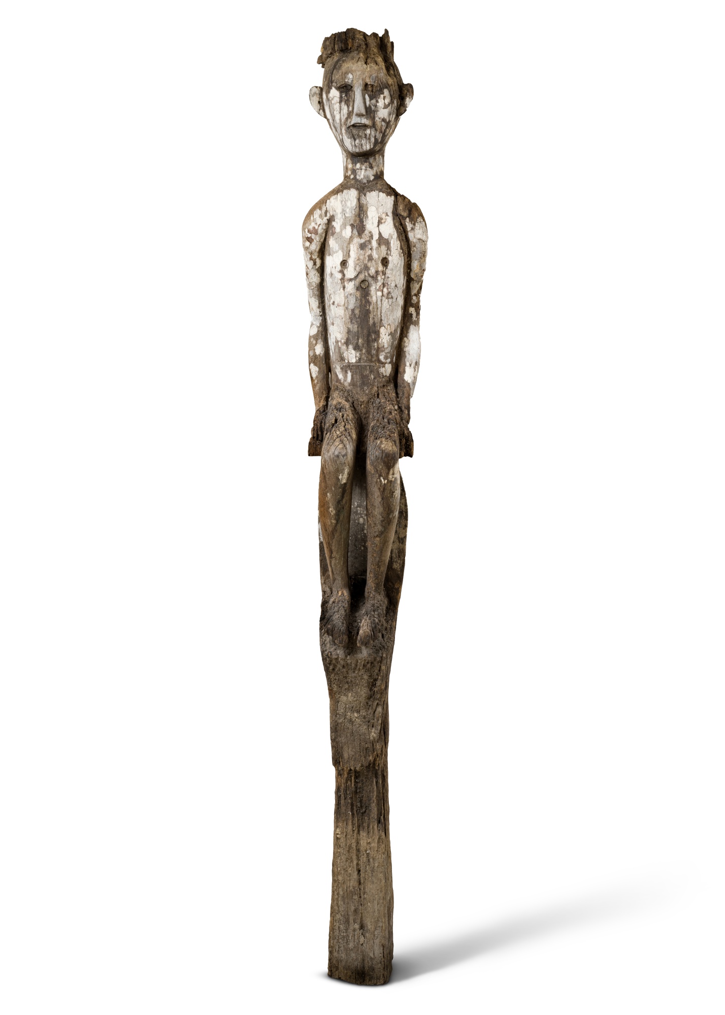Statue, Dayak, Kalimantan, Bornéo, Indonésie