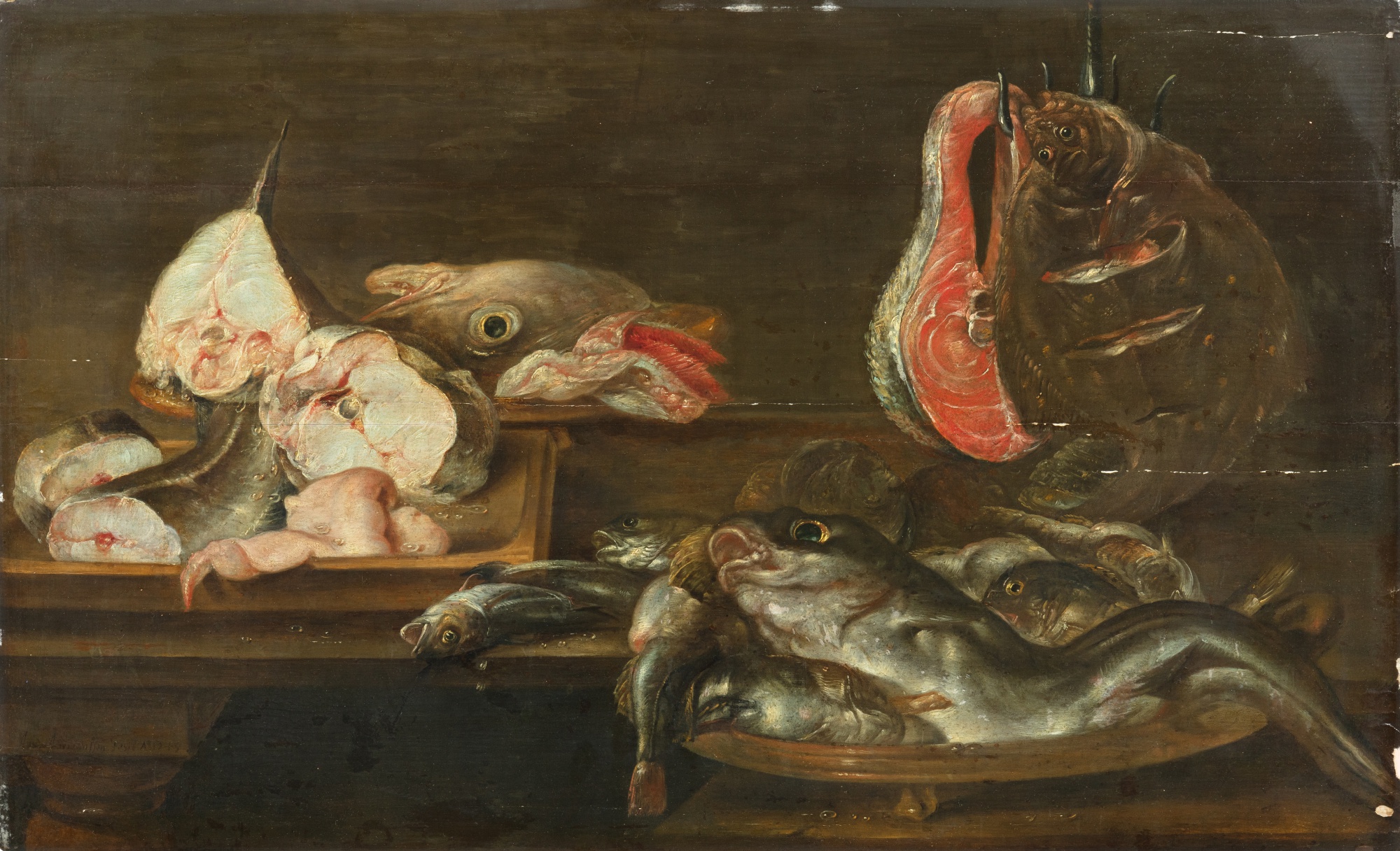 Nature morte aux poissons
