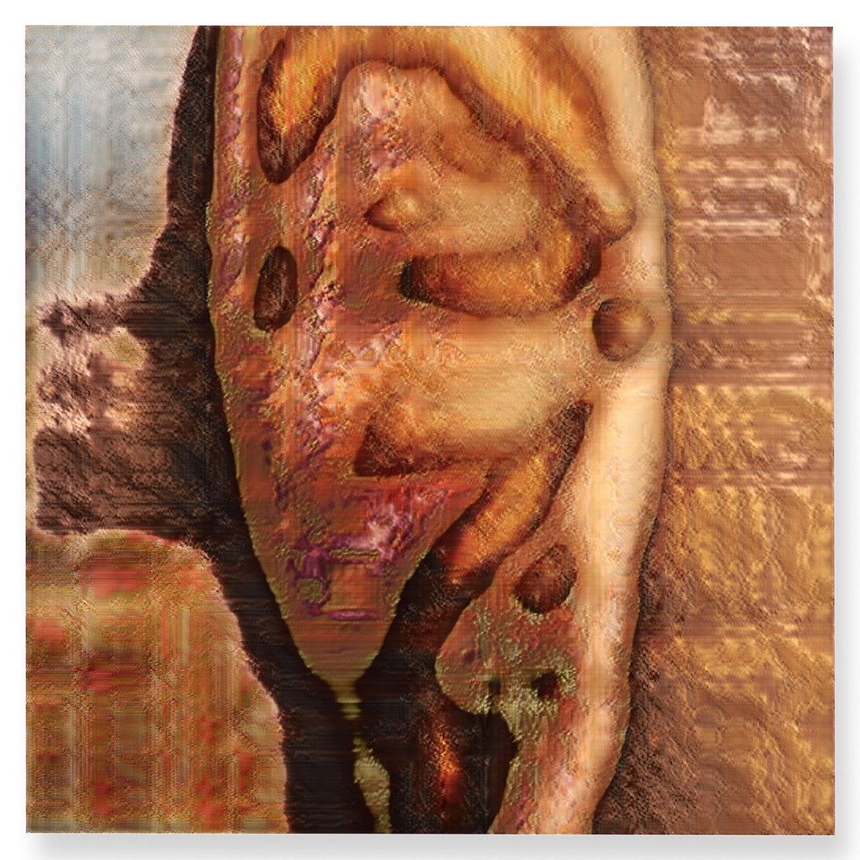 Robbie Barrat, AI Generated Nude Portrait #7 — AI Generated Nude Portrait