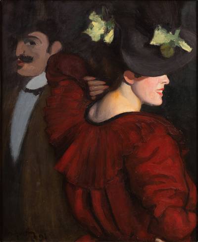 La Femme à la berthe rouge