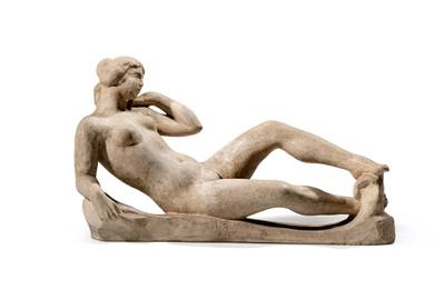 Jeune fille couchée (Étude pour ''Le monument à Paul Cézanne'')