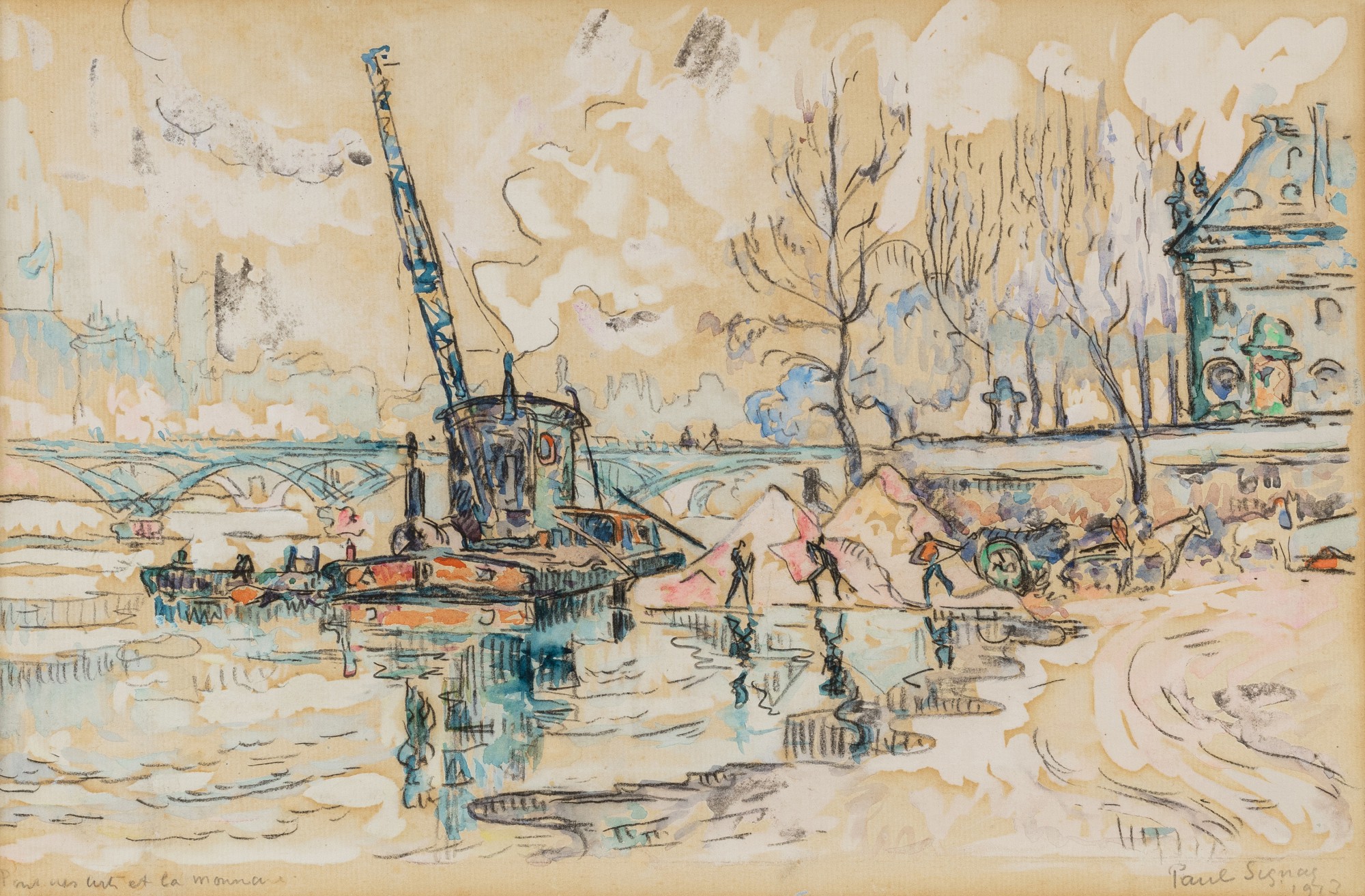Paul Signac — Le Pont des Arts