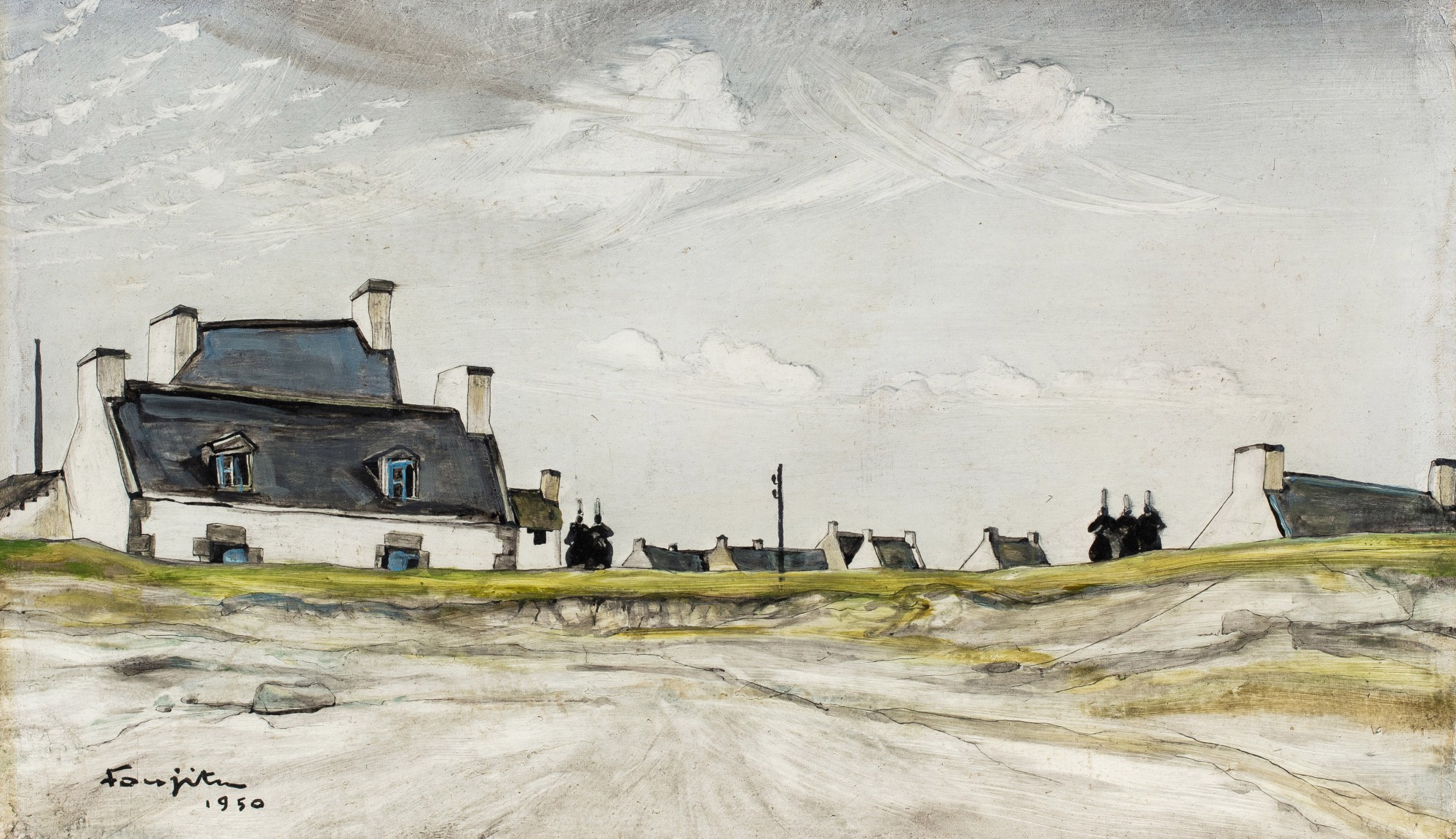 Lesconil, Les bigoudennes en bord de mer