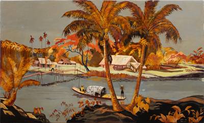 陳文河 (1911-1974), 河旁村落